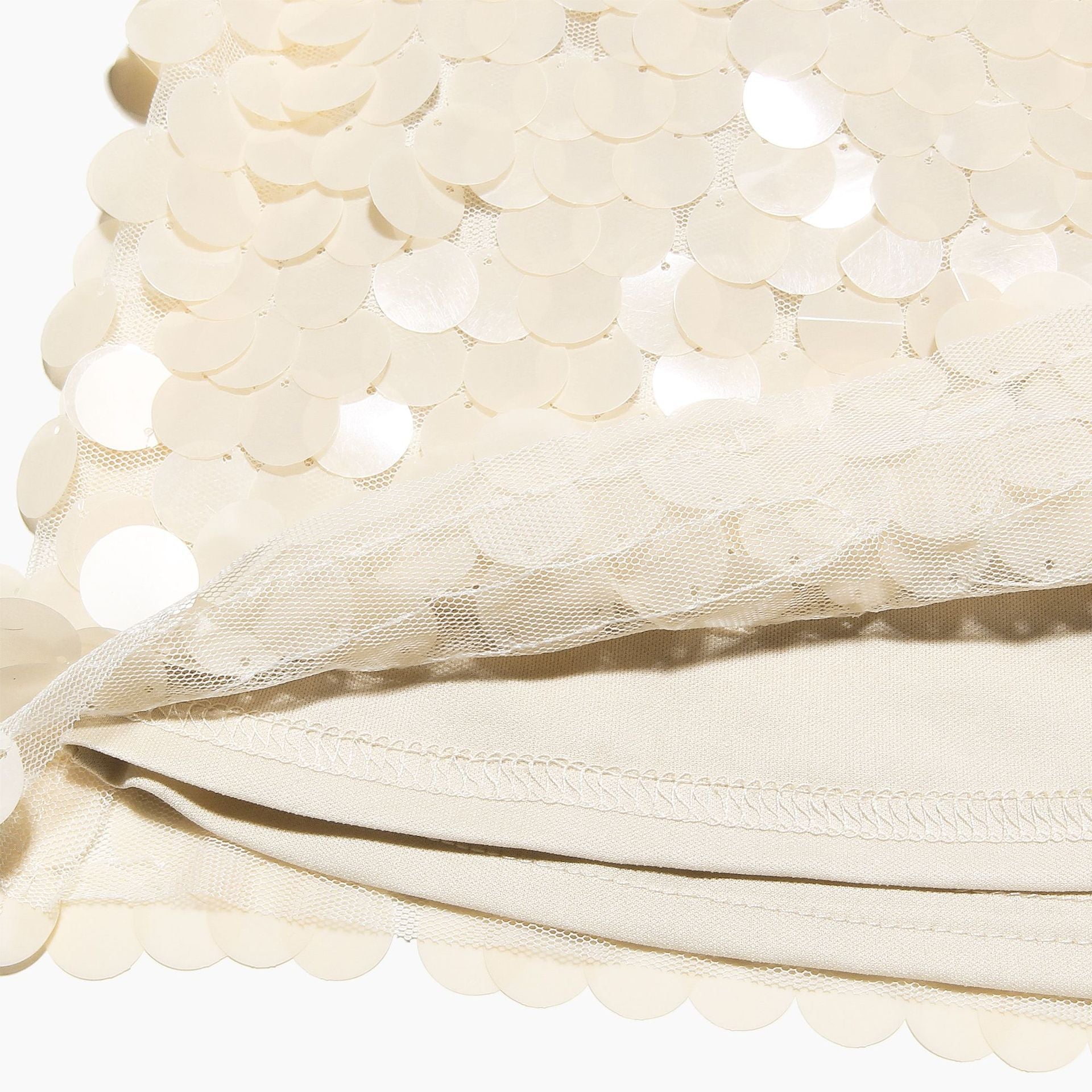 Melina | Paillettenrock Champagne | FormaLuxe