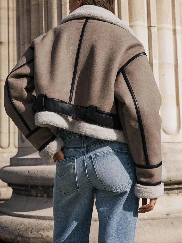 Chloé | Modische Jacke Khaki | FormaLuxe