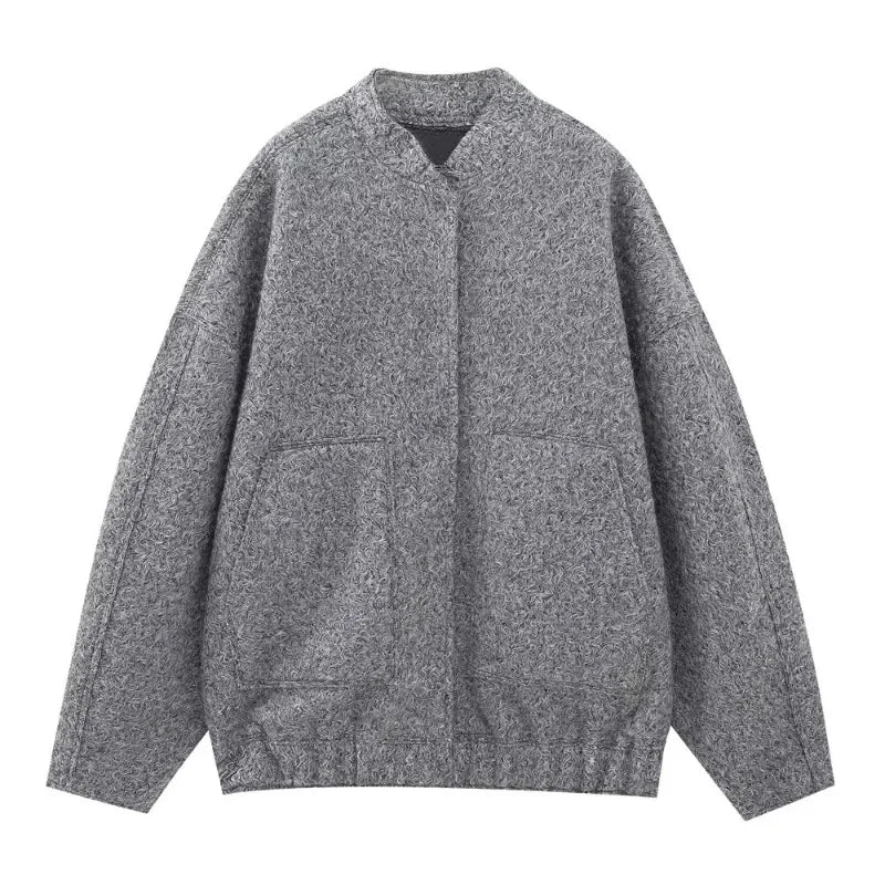 Stievie - Oversized Bomberjack met Streetstyle Flair – Cosy Fall Vibes | FormaLuxe
