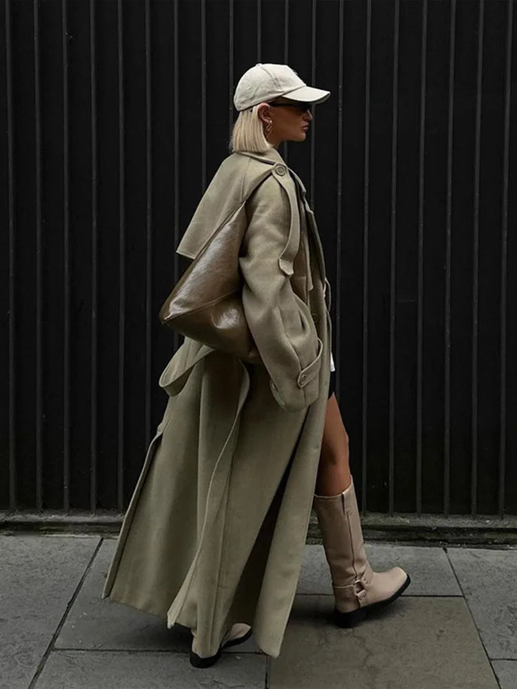 Anita - Tijdloze Oversized Trenchcoat | FormaLuxe