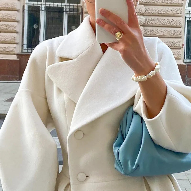 Isobel - Tijdloze Elegante Lange Jas – Cosy Fall Vibes | FormaLuxe
