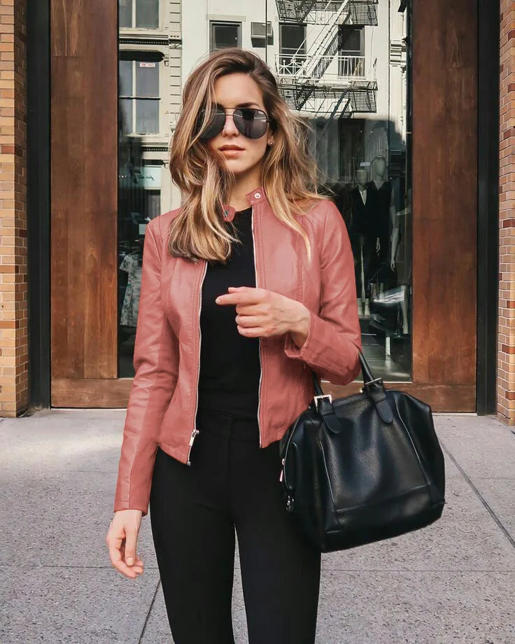 valérie | elegante Jacke Orange | FormaLuxe