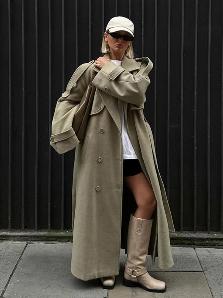 Anita - Tijdloze Oversized Trenchcoat | FormaLuxe