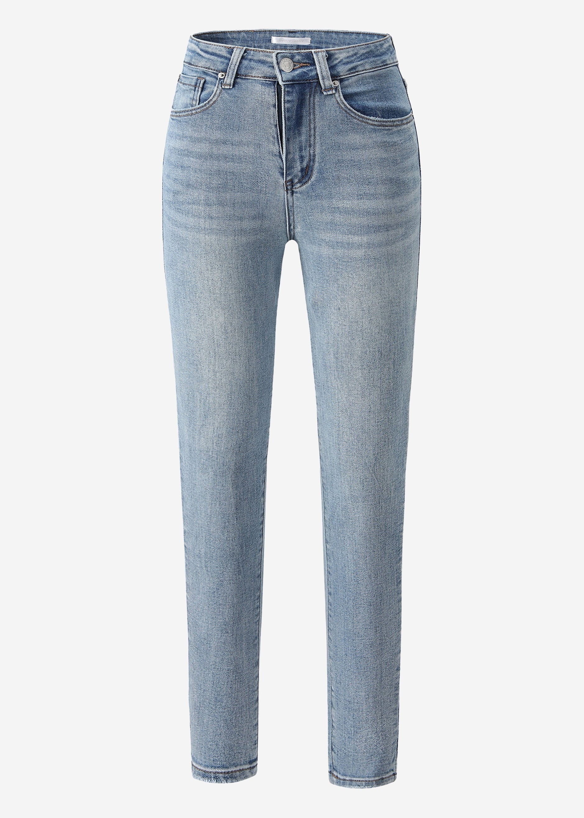Highwaist Skinny Jeans - hellblau – Bekleidung > Jeans | FormaLuxe