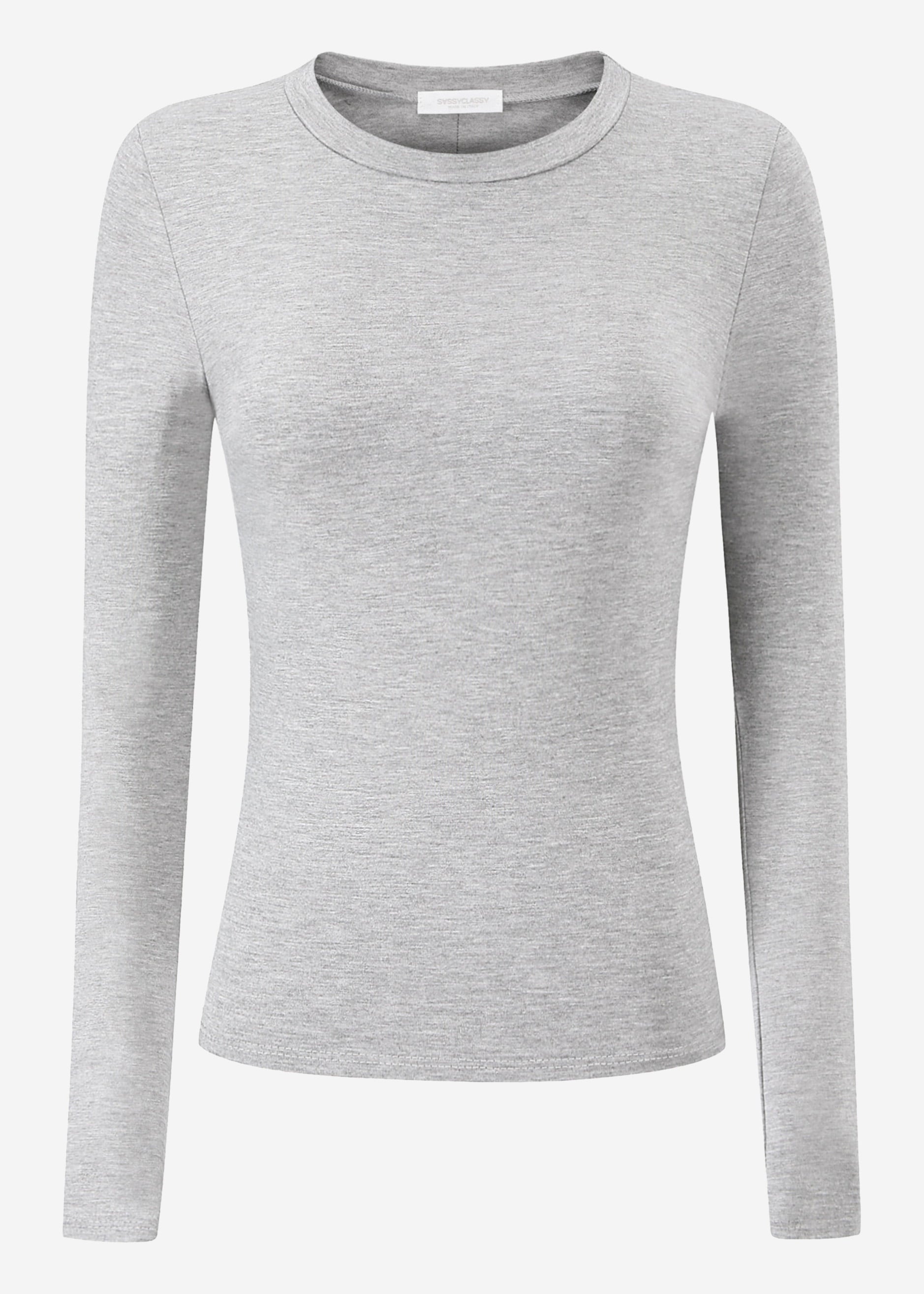 Langarmshirt - grau – Bekleidung > Langarmshirts | FormaLuxe