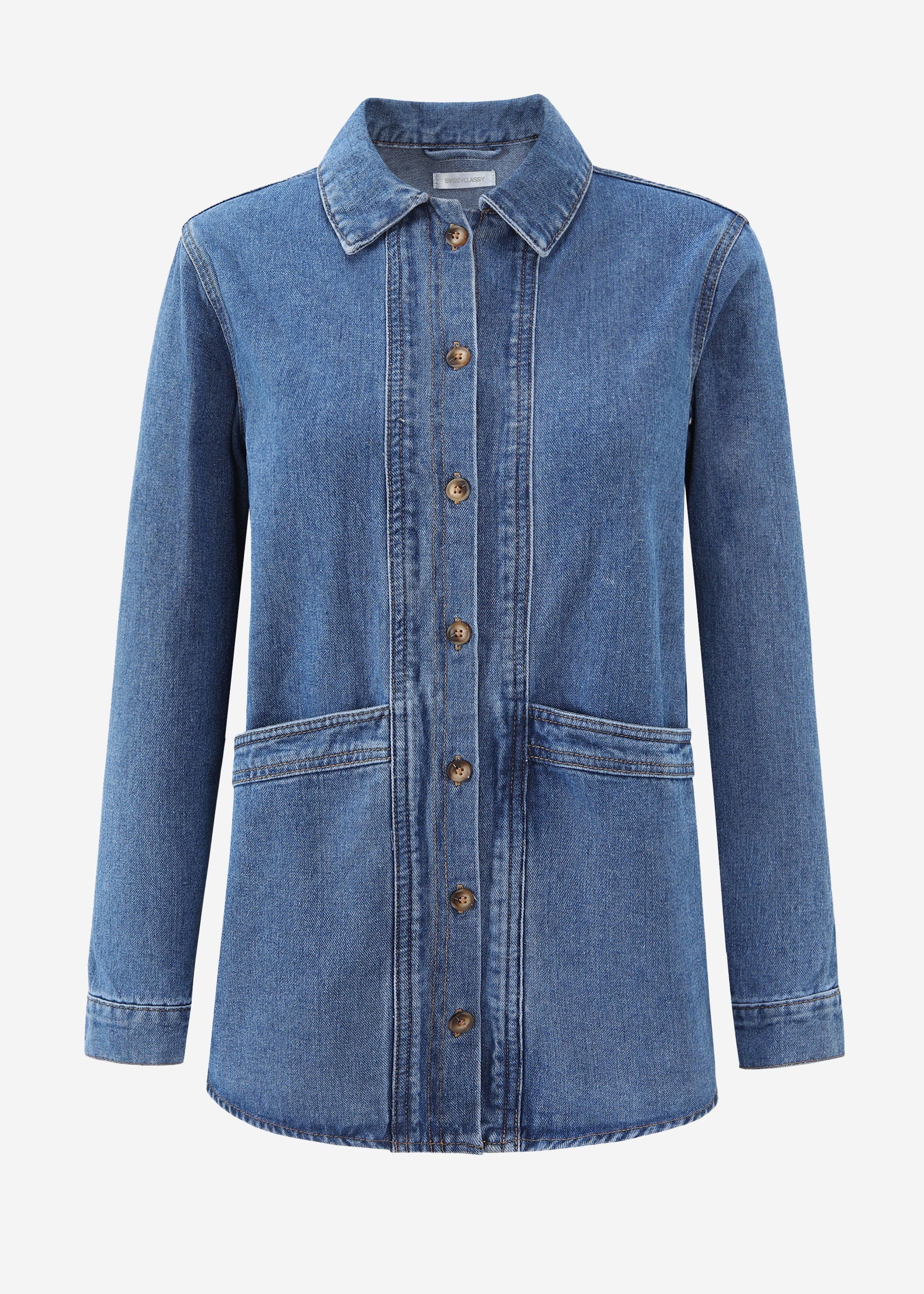 Jeansjacke - blau – Bekleidung > Jacken | FormaLuxe