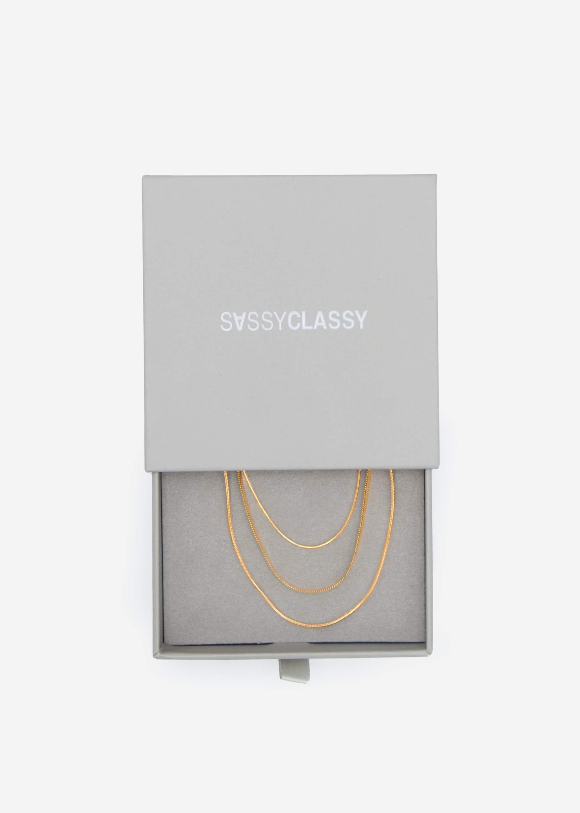 Halskette im Layering Design - gold – Schmuck > Halsketten | FormaLuxe