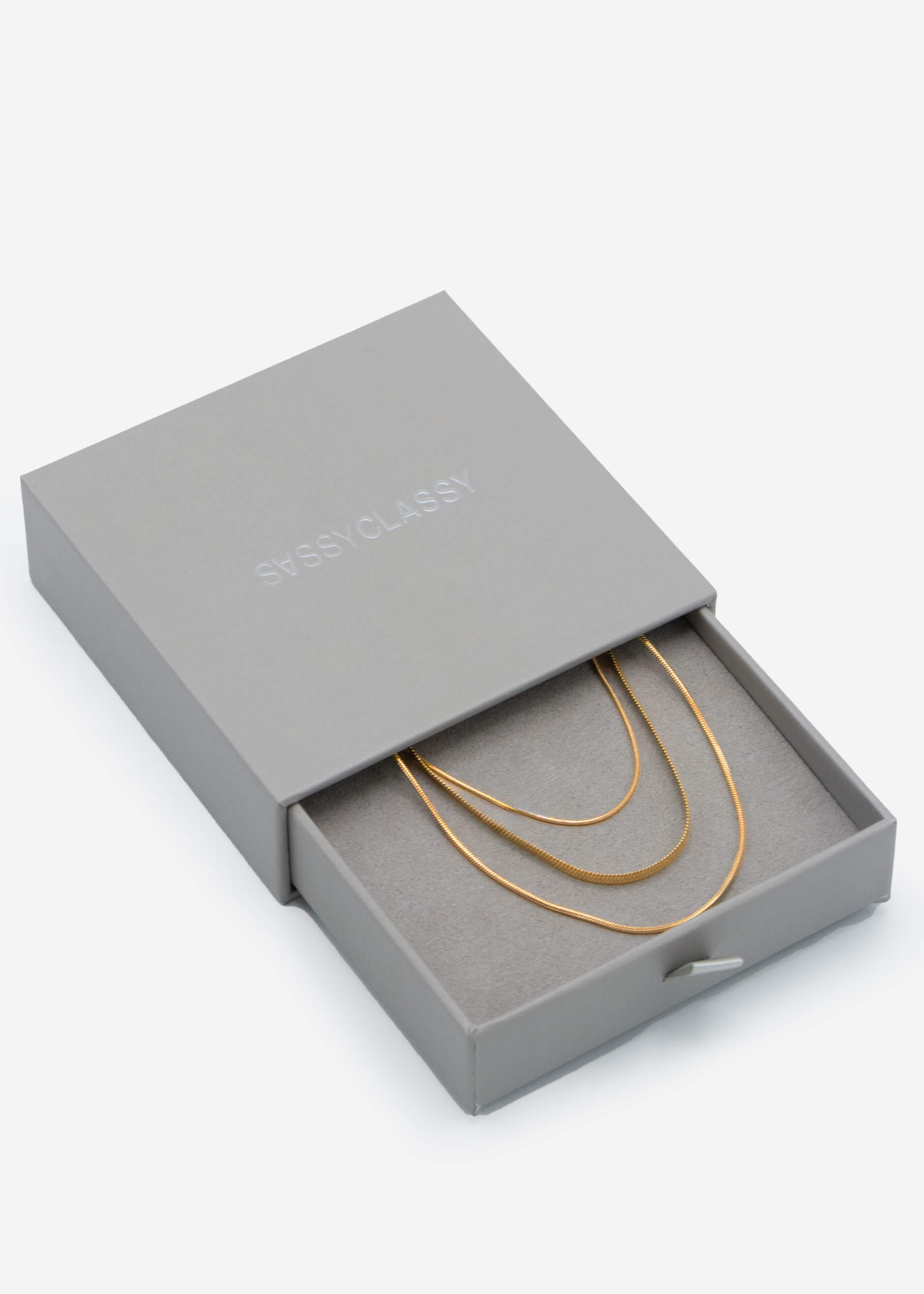 Halskette im Layering Design - gold – Schmuck > Halsketten | FormaLuxe