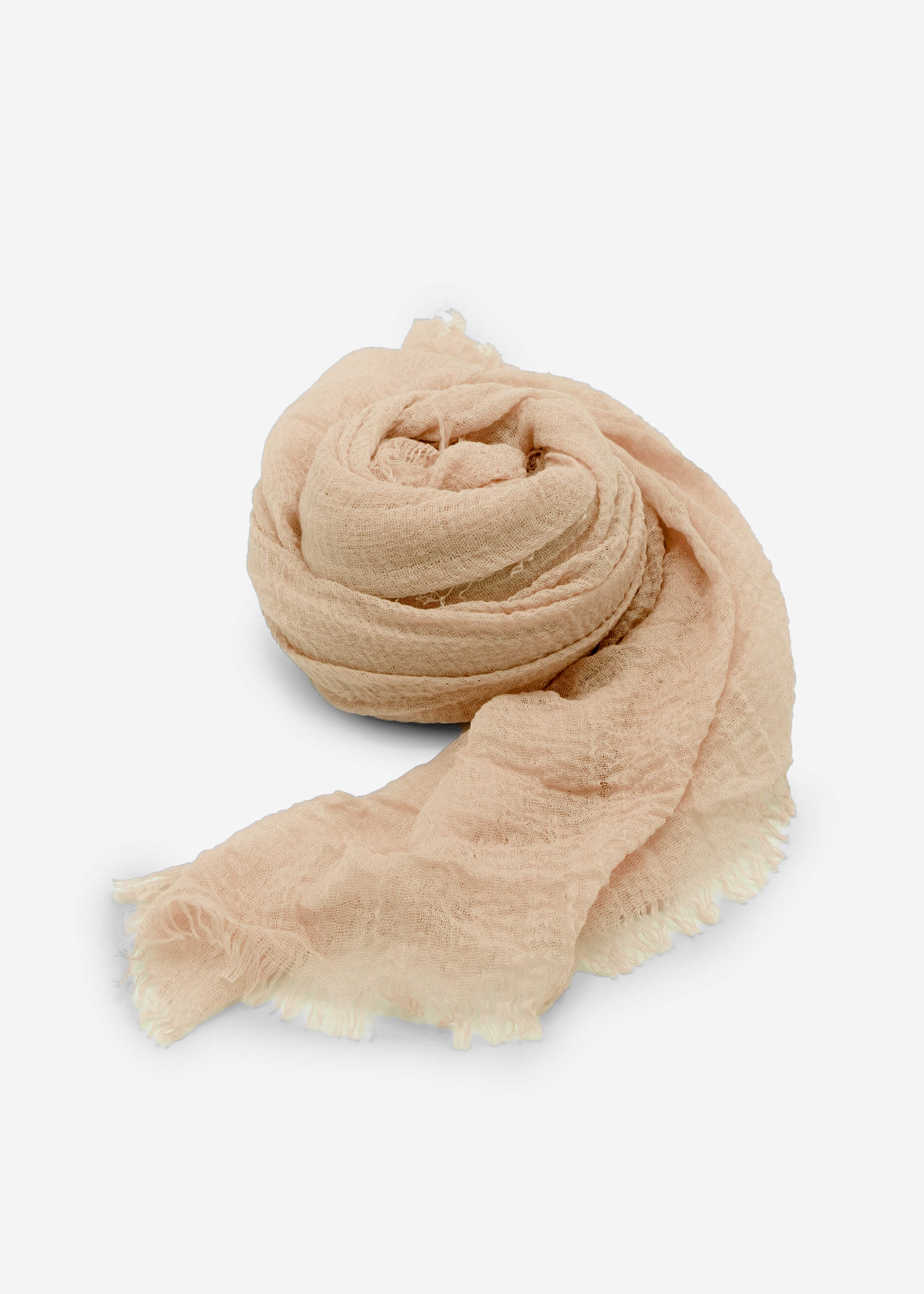 Musselin Schal, beige – Accessoires > Schals > Musselin | FormaLuxe