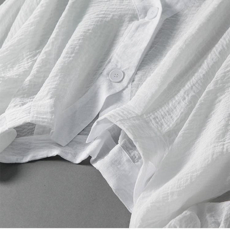Shuhui – PrämieL einenbluse Schwarz | FormaLuxe