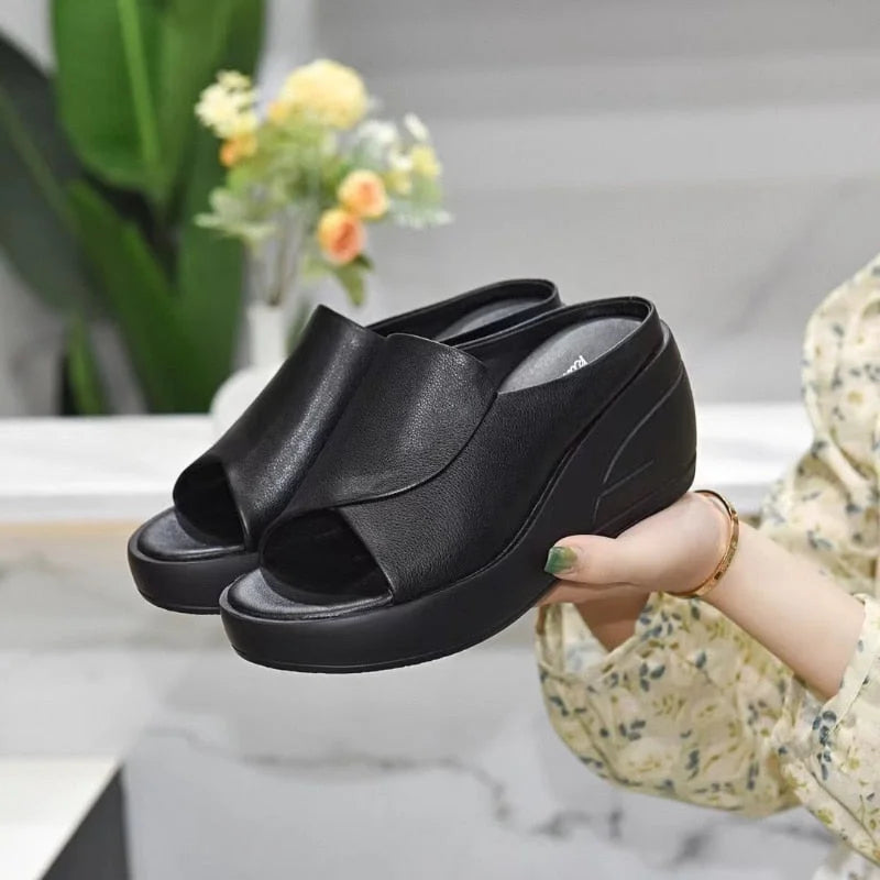 Premium Komfortsandalen Weiß | FormaLuxe