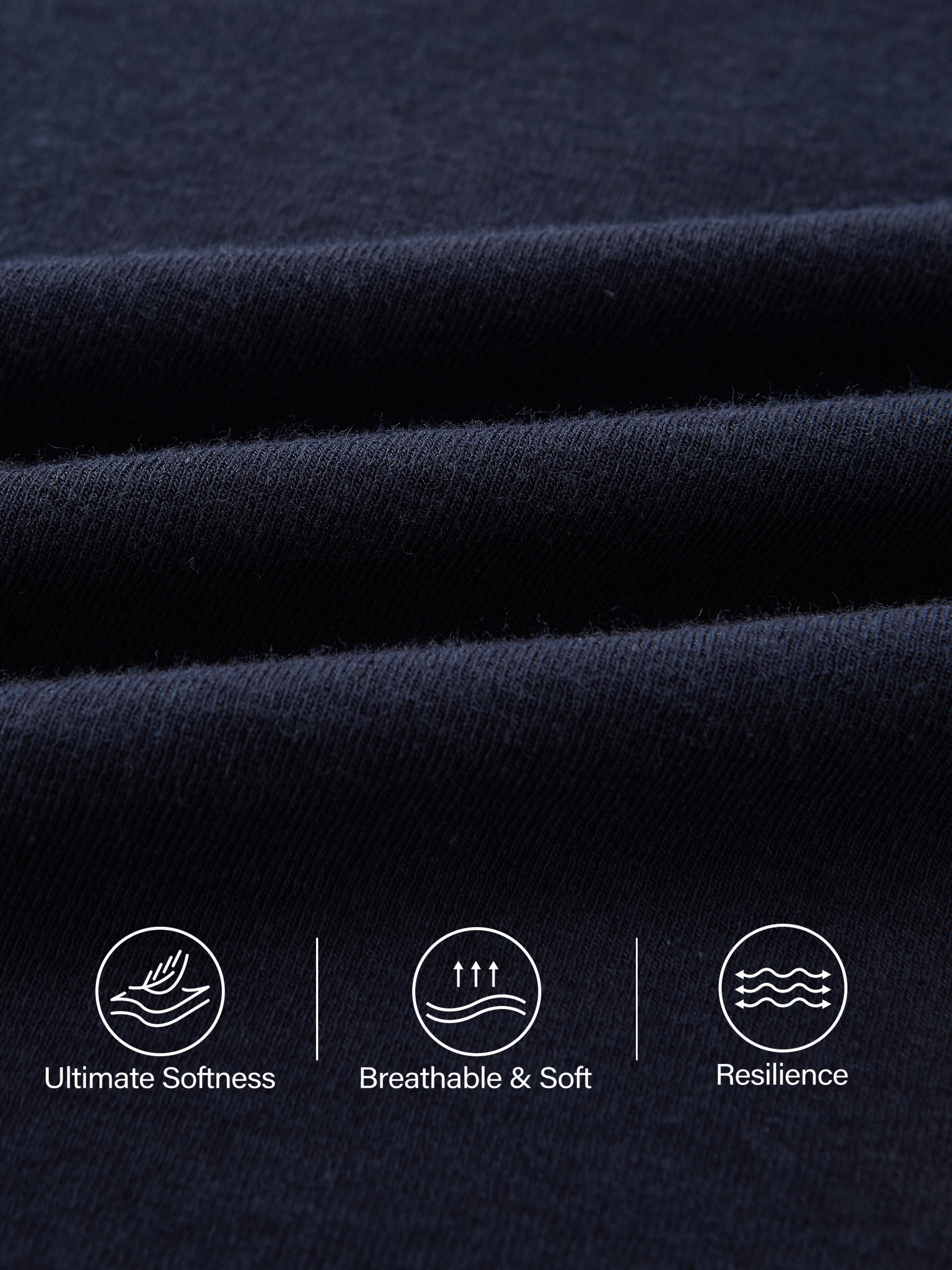 Essential Turtleneck Elbow Length Sleeve Brami Midnight Navy – Women > Tops > Bra Tops | FormaLuxe