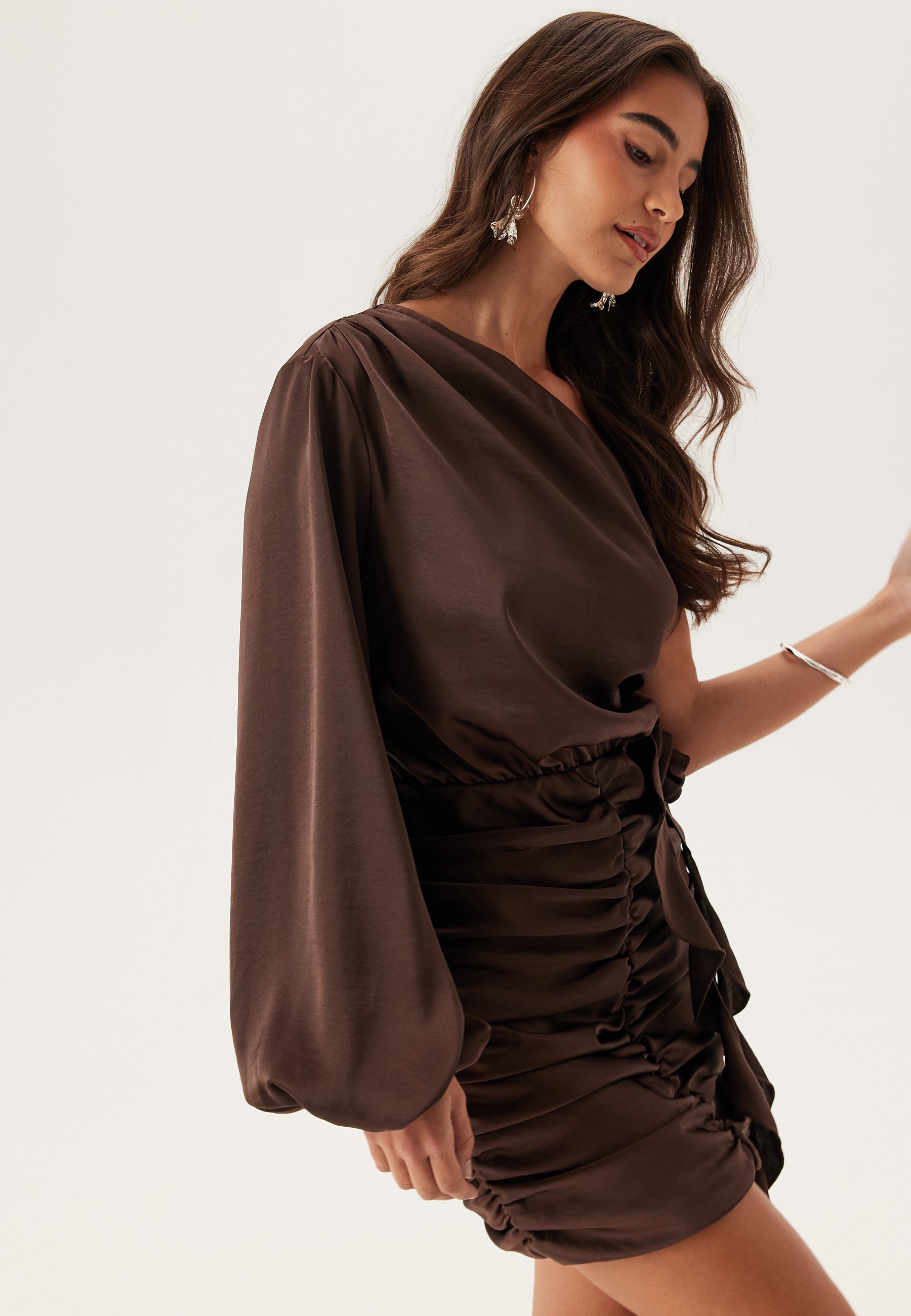 Satin-Kurzkleid – Clothes | FormaLuxe