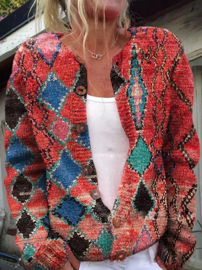 Mireille - Elizabeth Gemütlicher Cardigan Blau | FormaLuxe