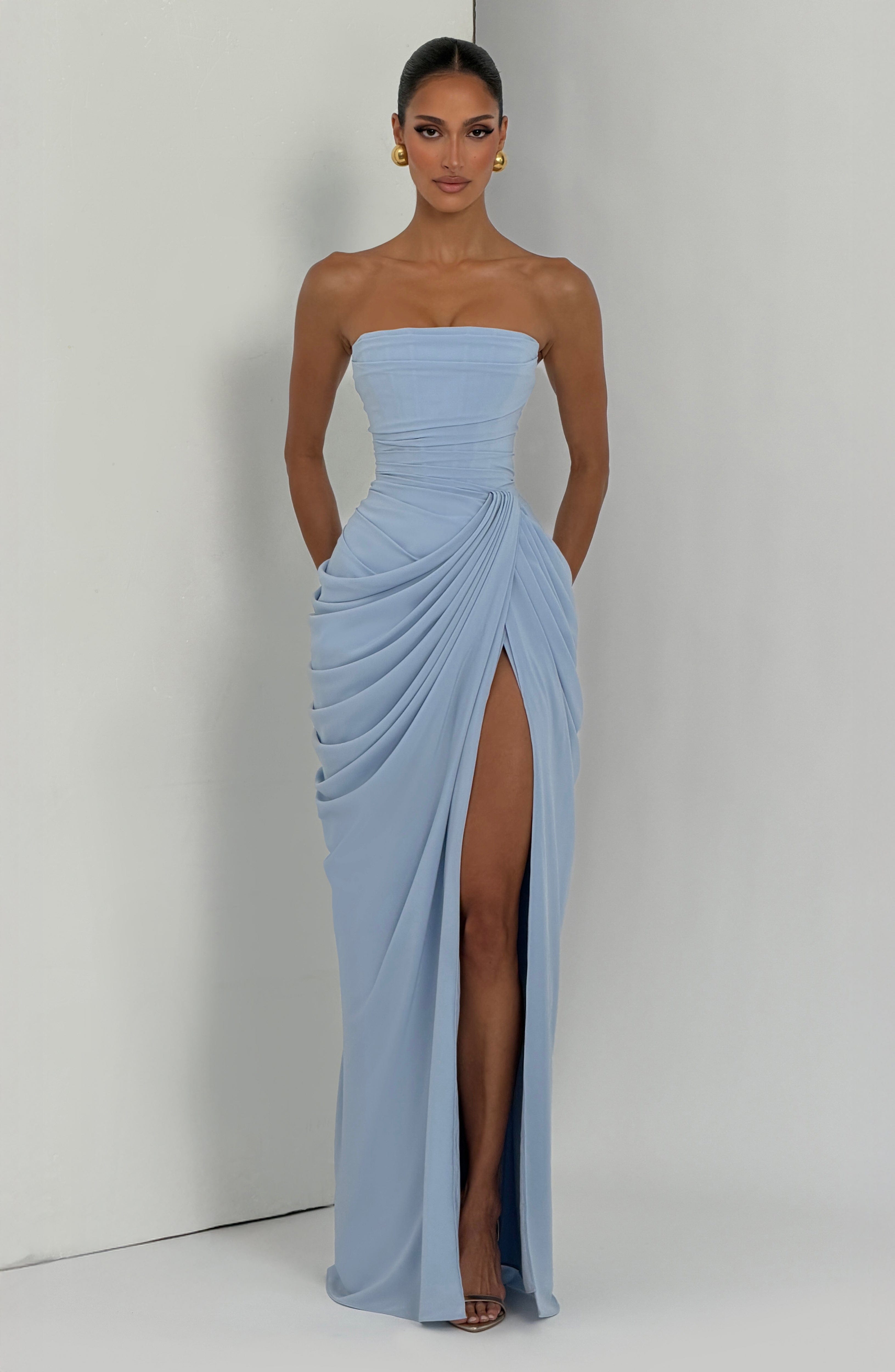 Céleste Maxikleid Gelb – Dress | FormaLuxe