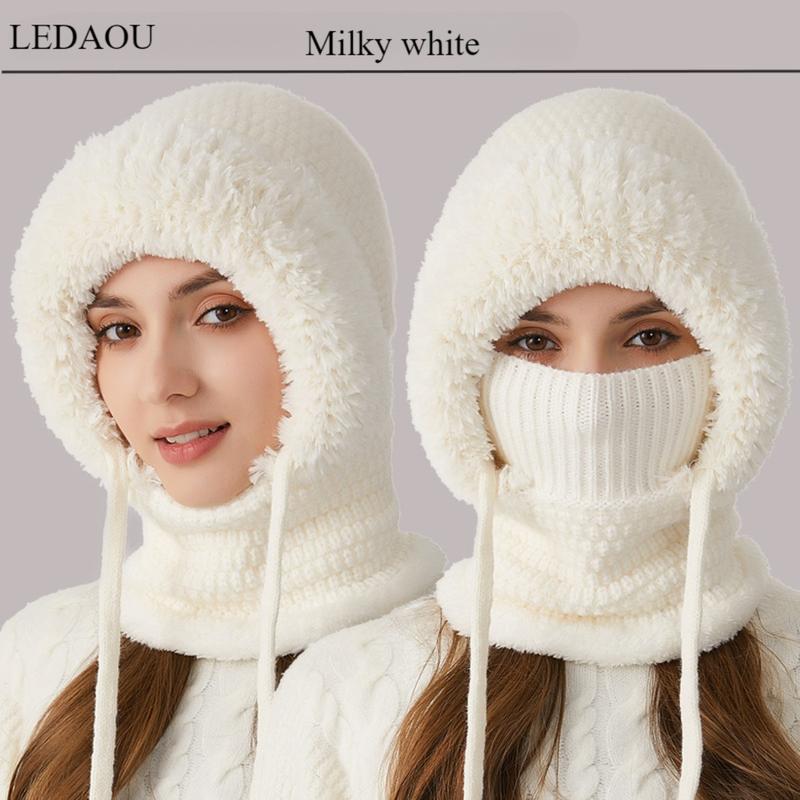 🔥3 in 1 Beanie Hat For Women Khaki | FormaLuxe