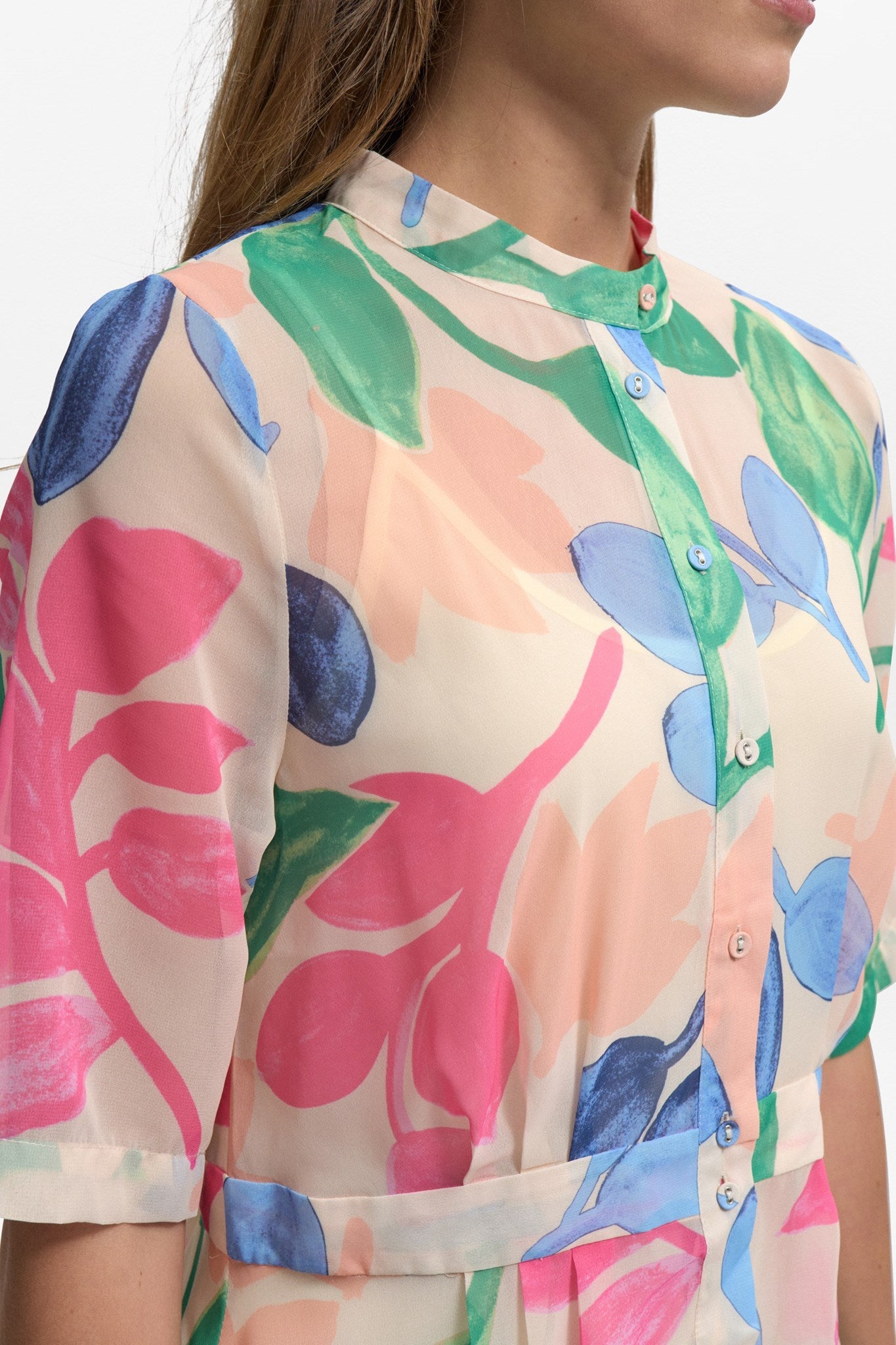NUKYNDALL NEW SS DRESS - Birch | FormaLuxe