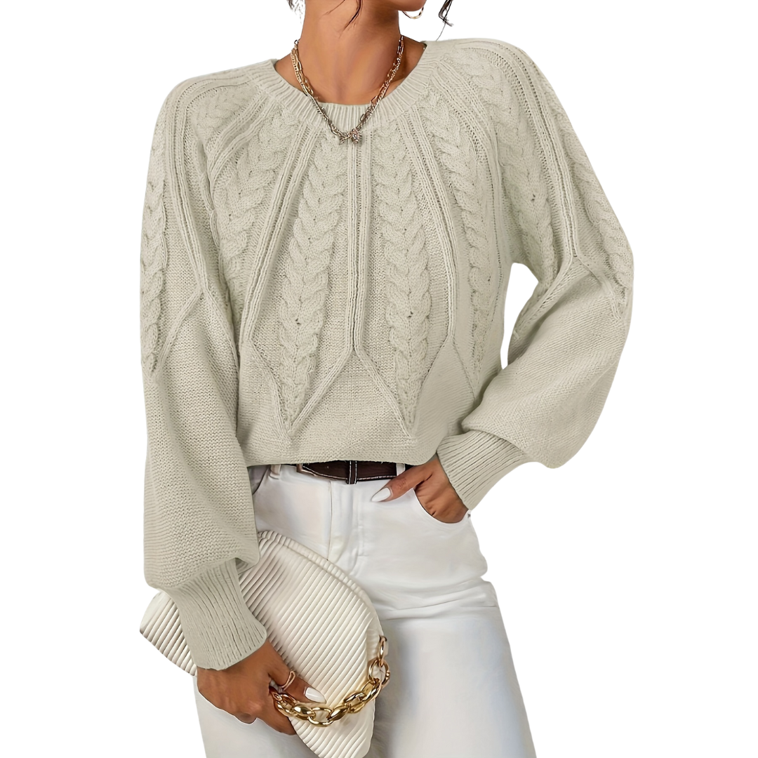 Zinnia | Sweater Blue | FormaLuxe