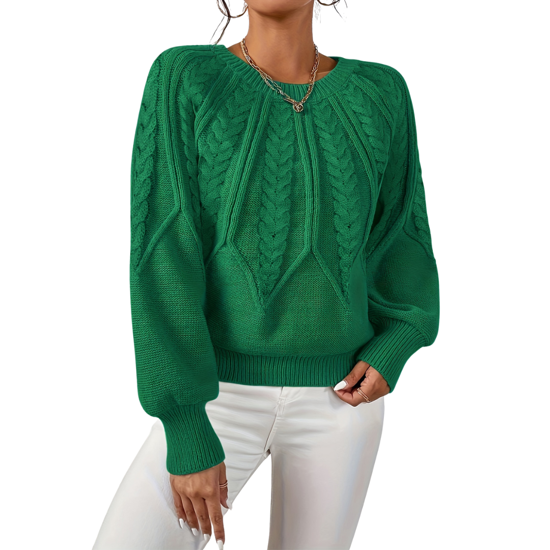 Zinnia | Sweater Blue | FormaLuxe