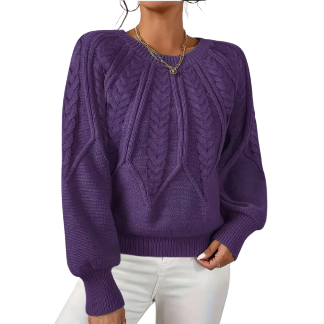 Zinnia | Sweater Blue | FormaLuxe