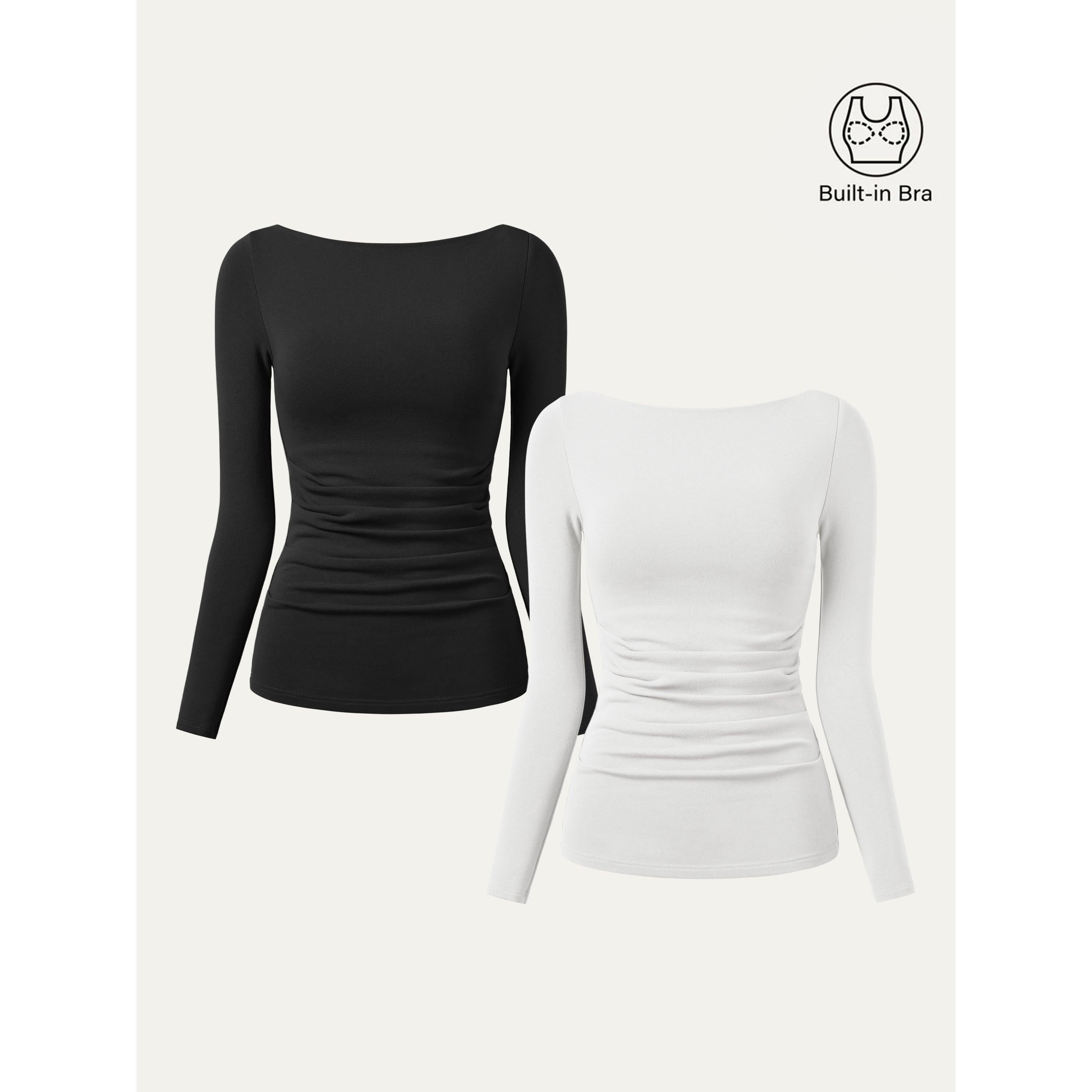 2Pcs Set Boatneck Tucks Brami Top Espresso/Midnight Navy – Women > Bundles&Sets > Bundles | FormaLuxe