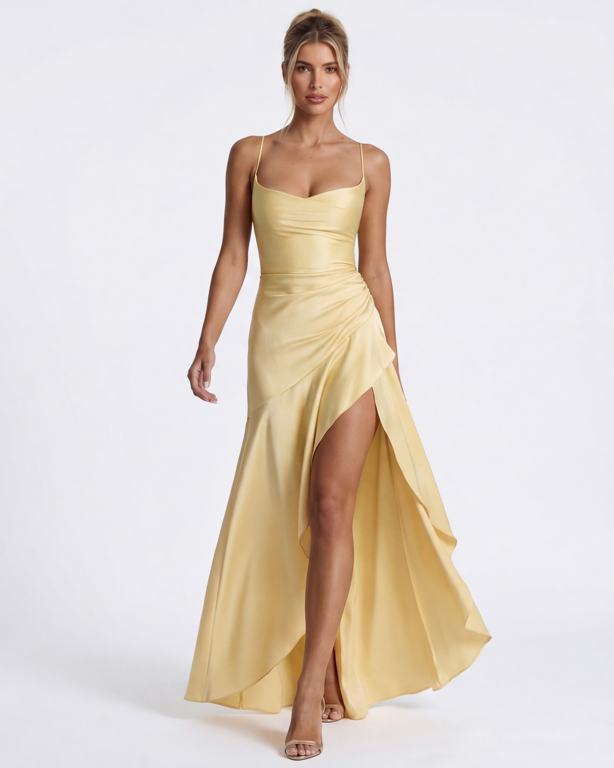 Muse Gown Maxikleid Pink – Dresses | FormaLuxe