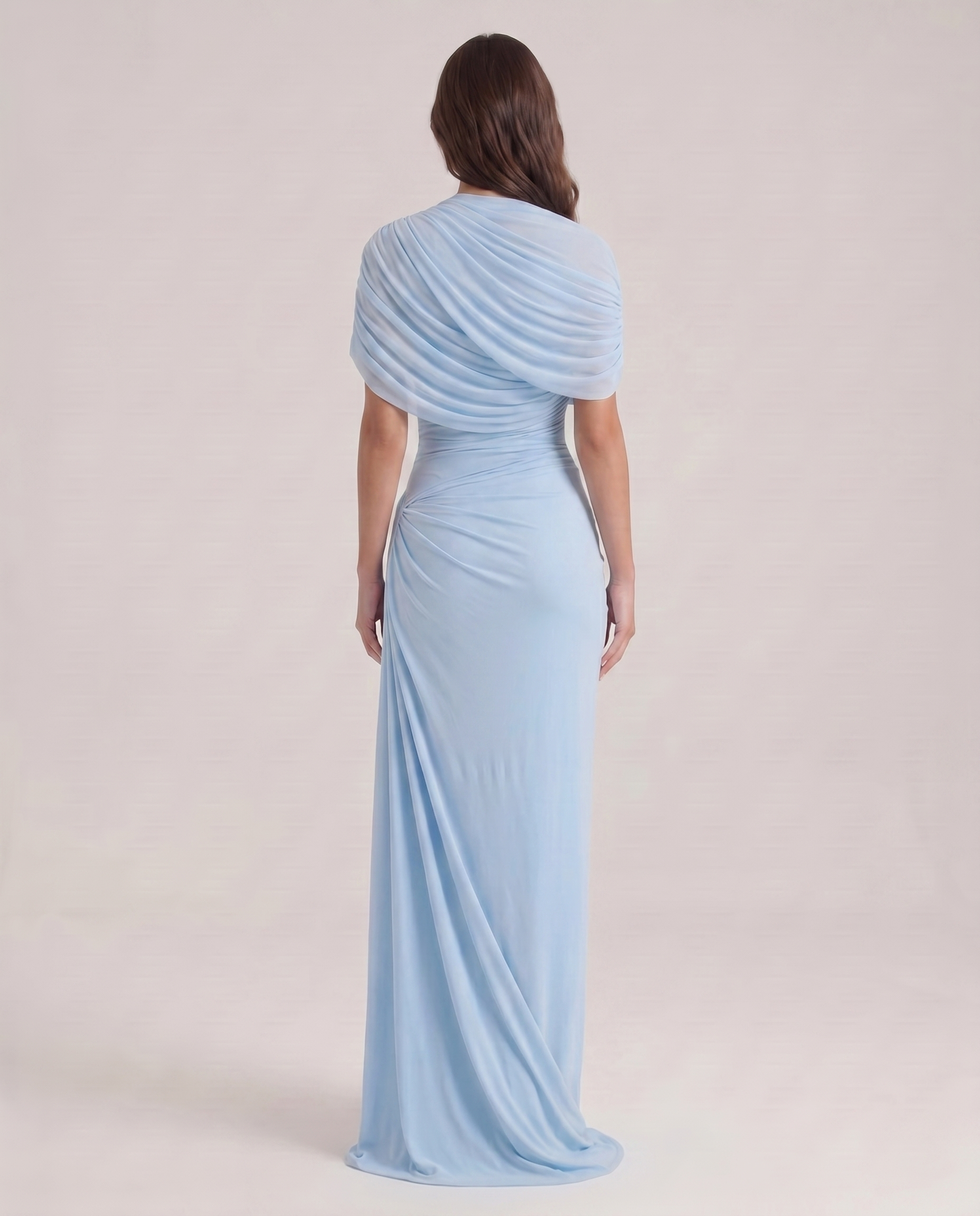 Henrietta Maxikleid Hellblau | FormaLuxe