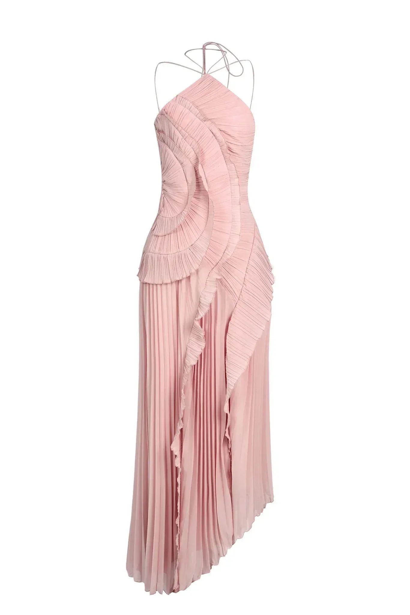 Eva Volant-Kleid Lavendel | FormaLuxe