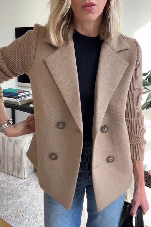 Amavira | Stylischer Winter-Trench Pink – Coat | FormaLuxe