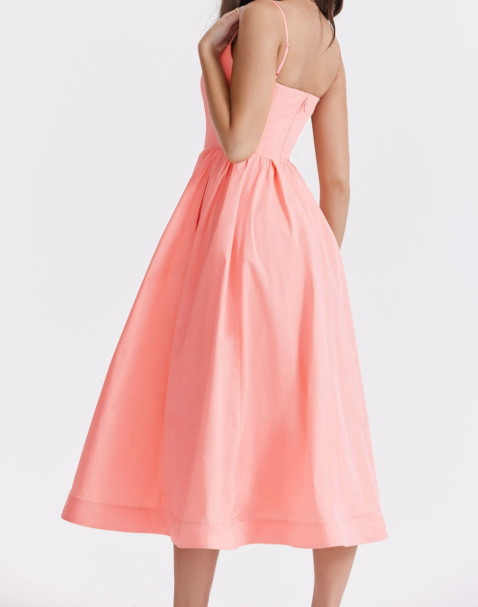 Maria | Elegantes Midikleid Blau | FormaLuxe