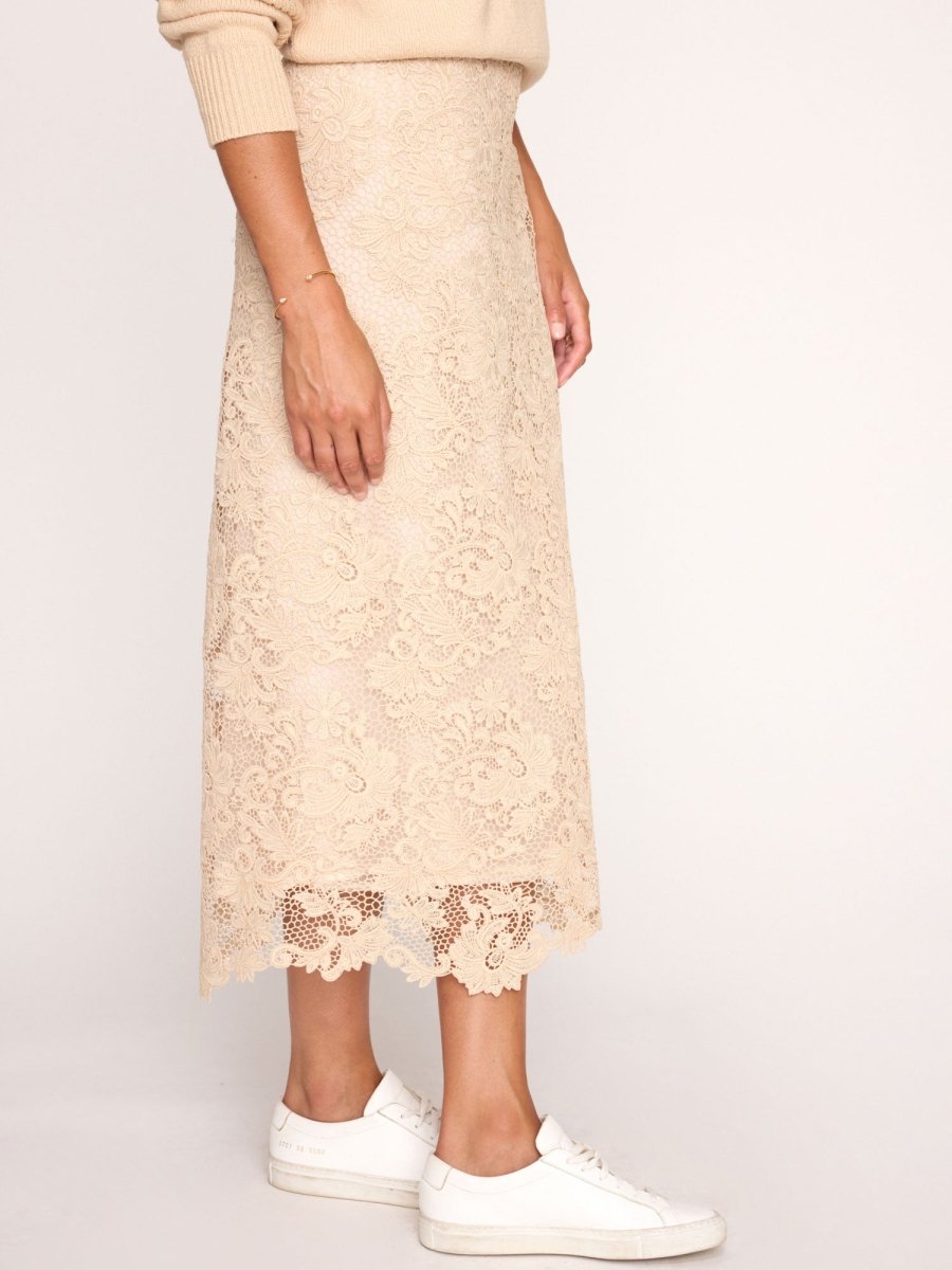 The Mara Lace Skirt – Bottoms | FormaLuxe