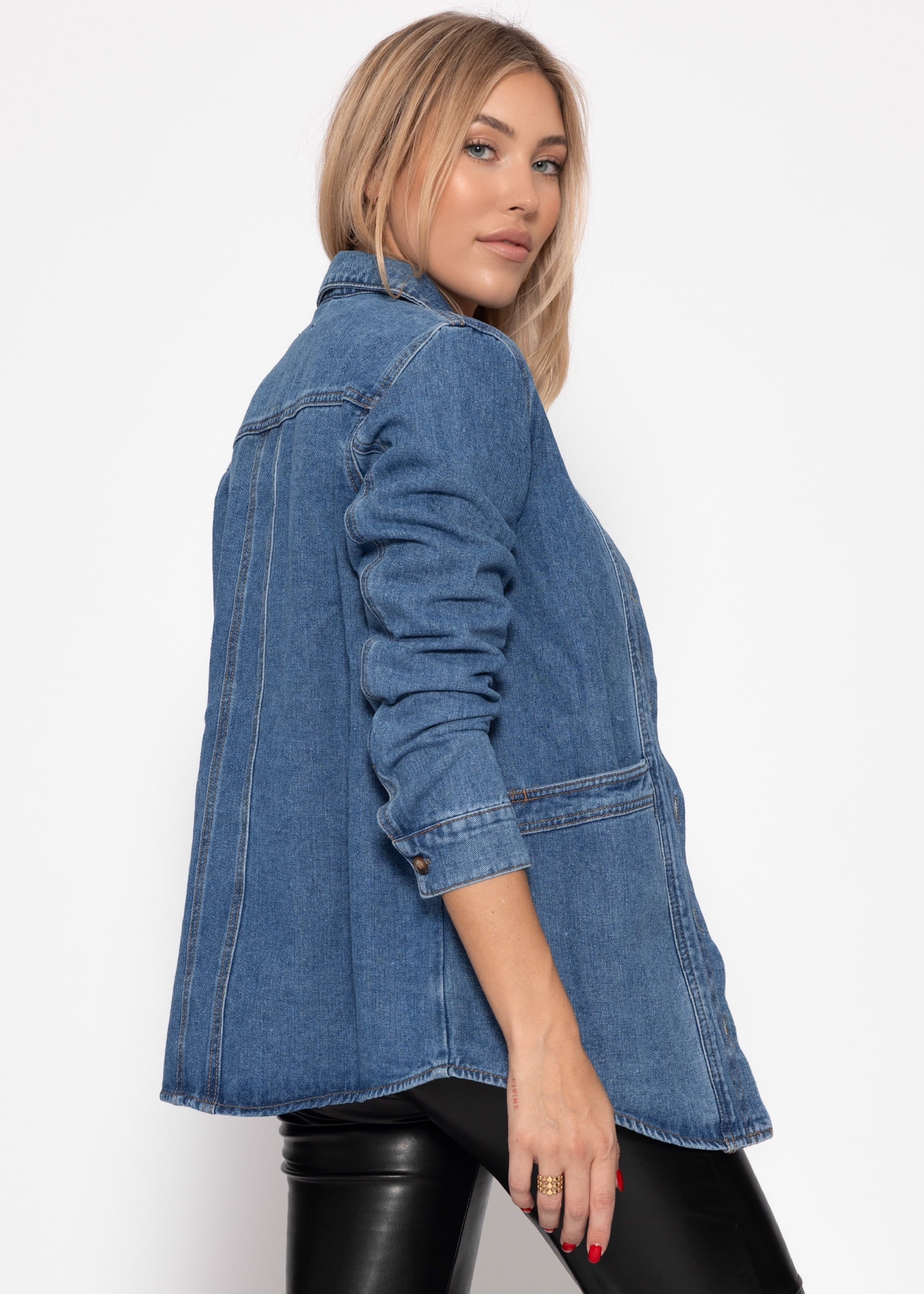 Jeansjacke - blau – Bekleidung > Jacken | FormaLuxe
