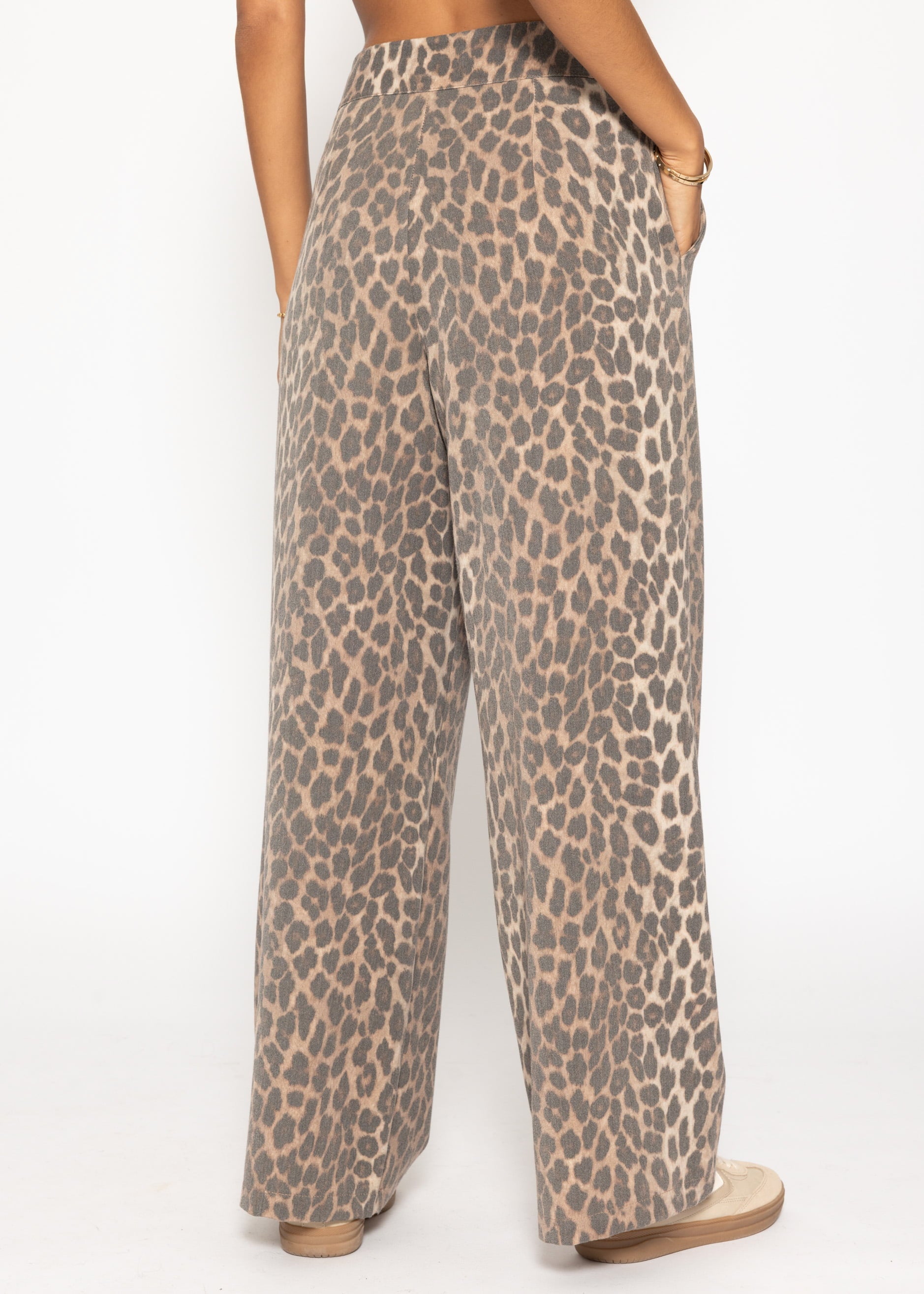 Leo Stoffhose - braun – Bekleidung > Casual Hosen | FormaLuxe