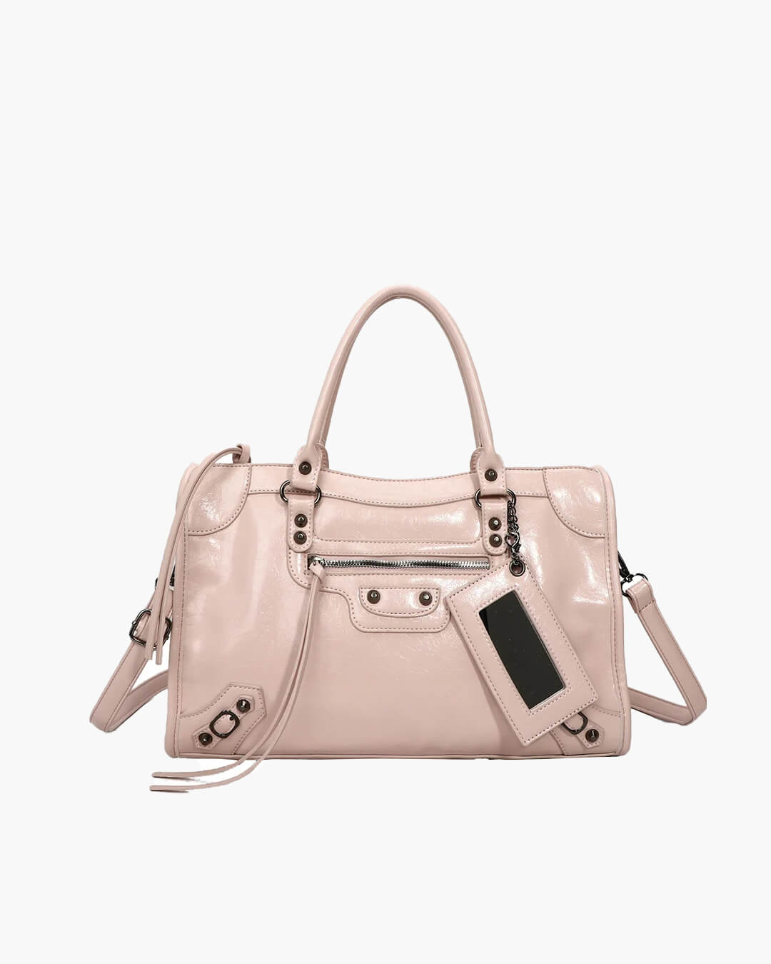 Carmela- Stylish Handbag with Spacious Interior & Minimalist Design Black | FormaLuxe