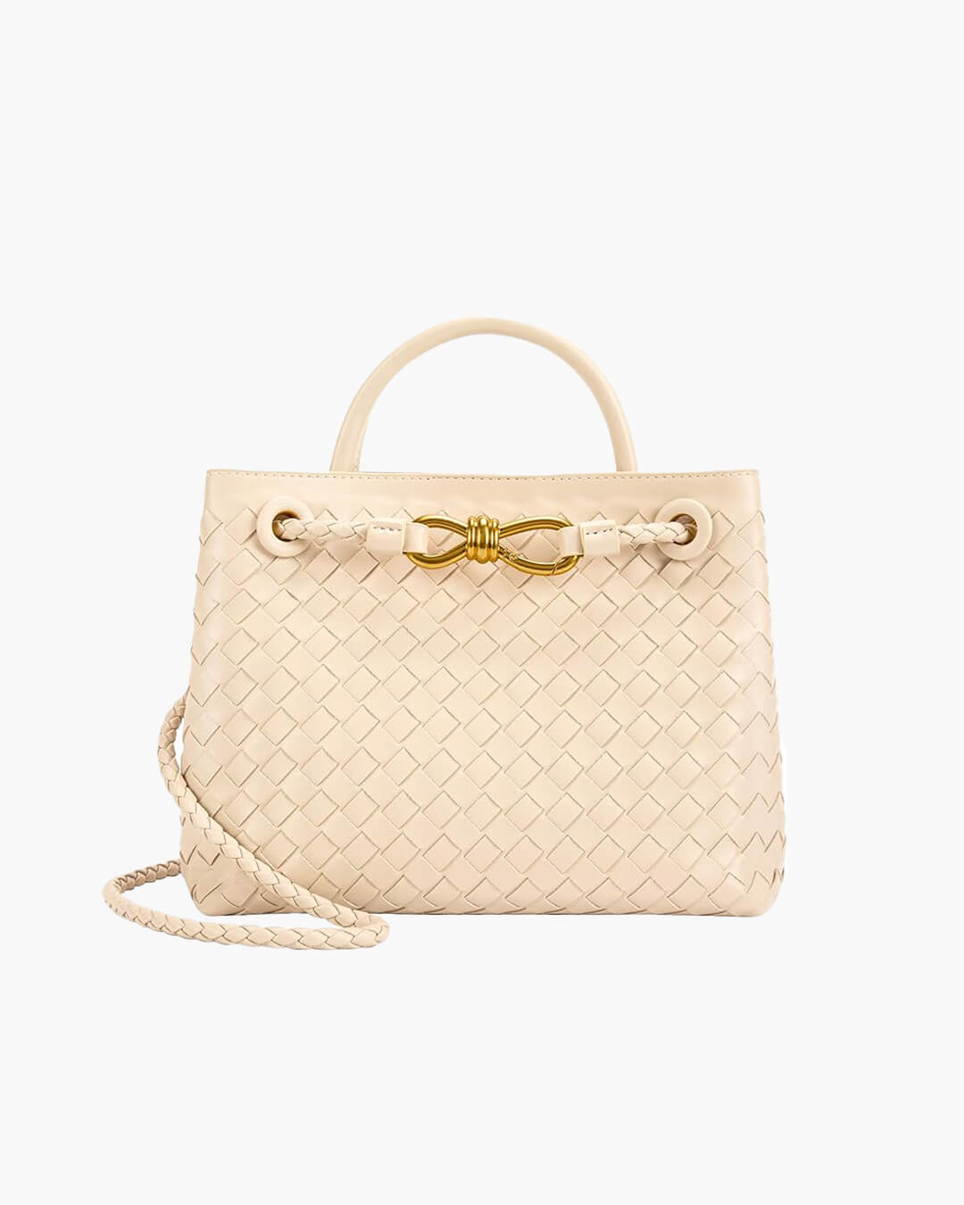 Lucia Woven Bag Black – Handbags | FormaLuxe