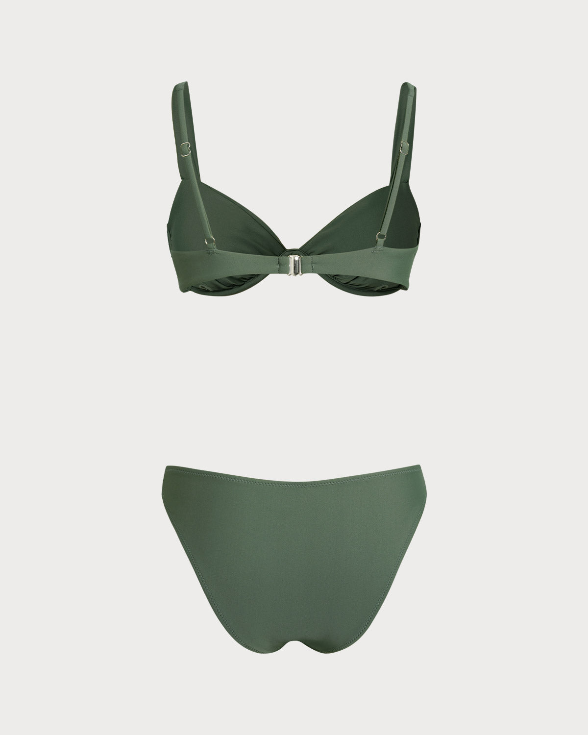 Yara | Bügel-Bikini-Set – Armeegrün