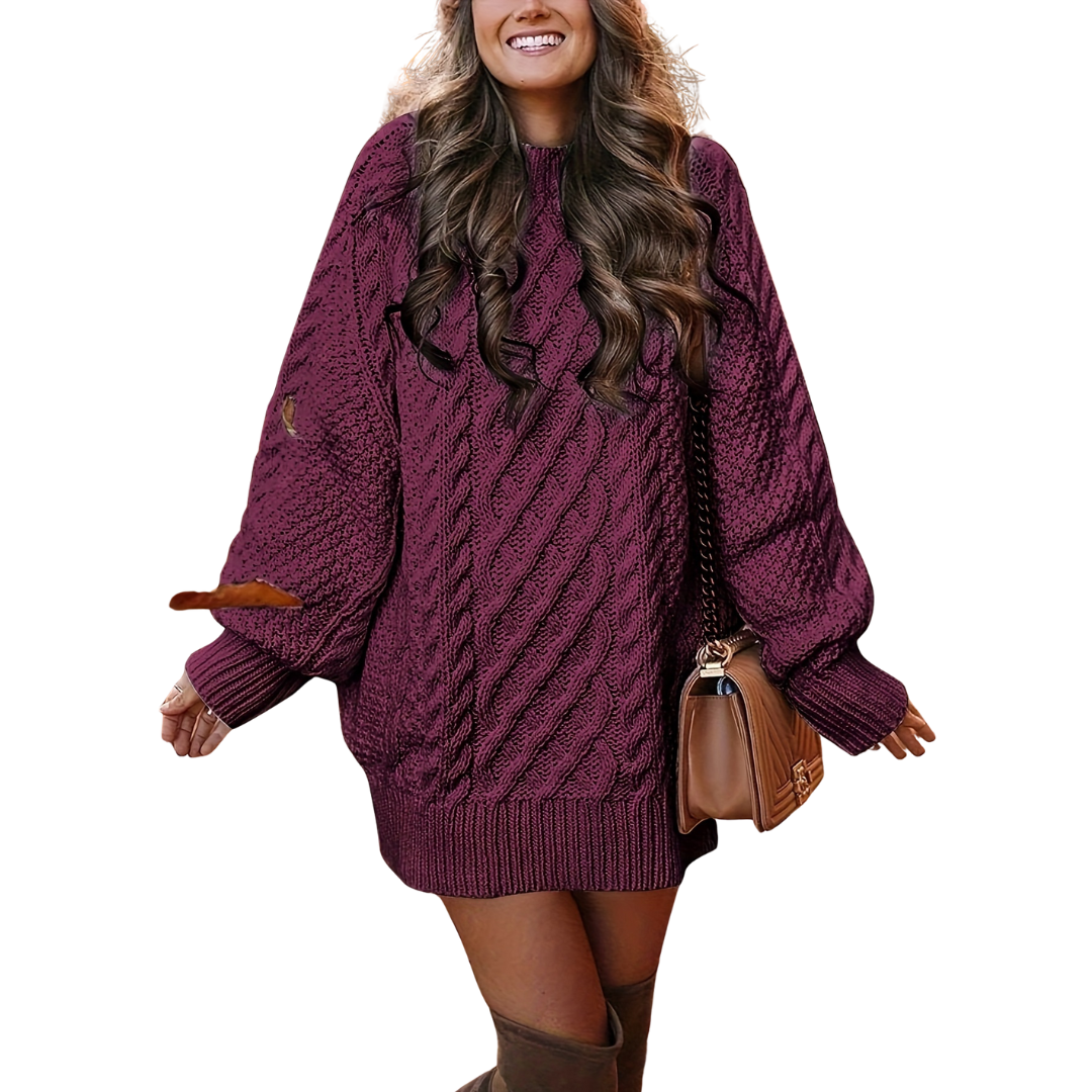 Georgia | Winter Sweater Green | FormaLuxe