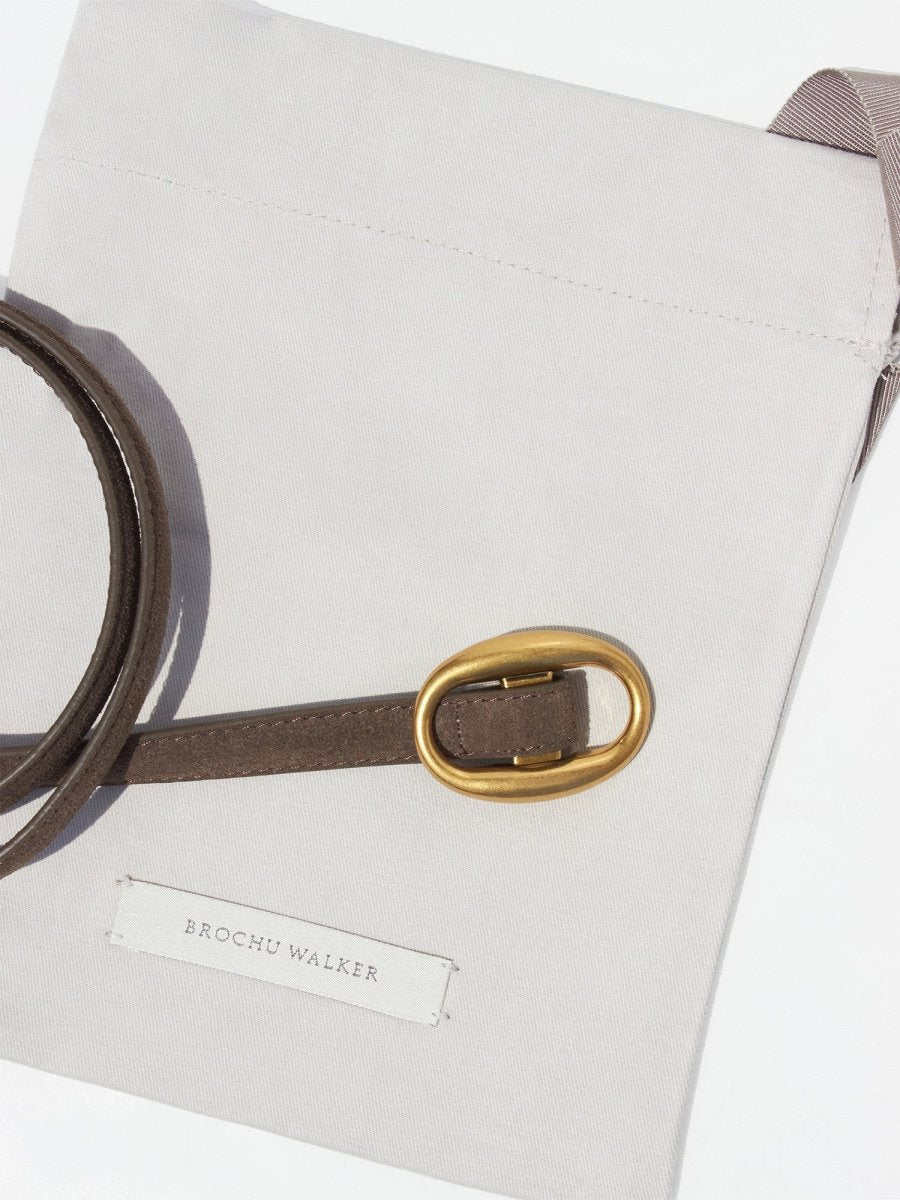 The Chelsea Suede Belt – Belts | FormaLuxe