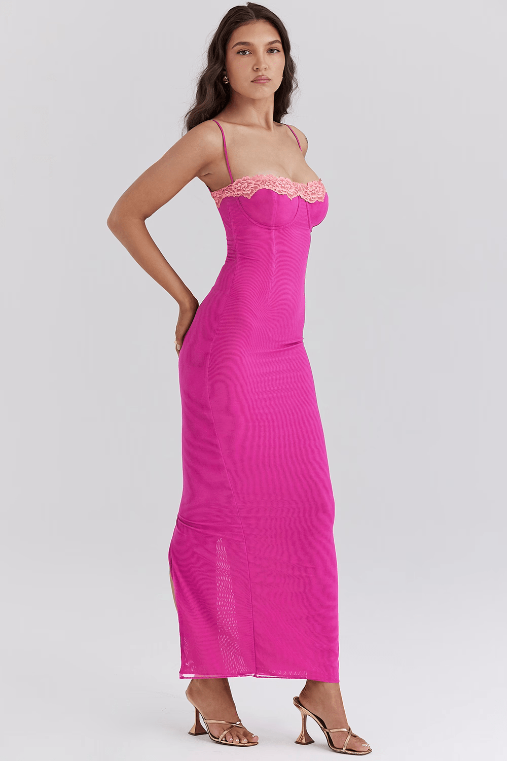 Isla | Lebhaftes Bodycon-Kleid Orange | FormaLuxe