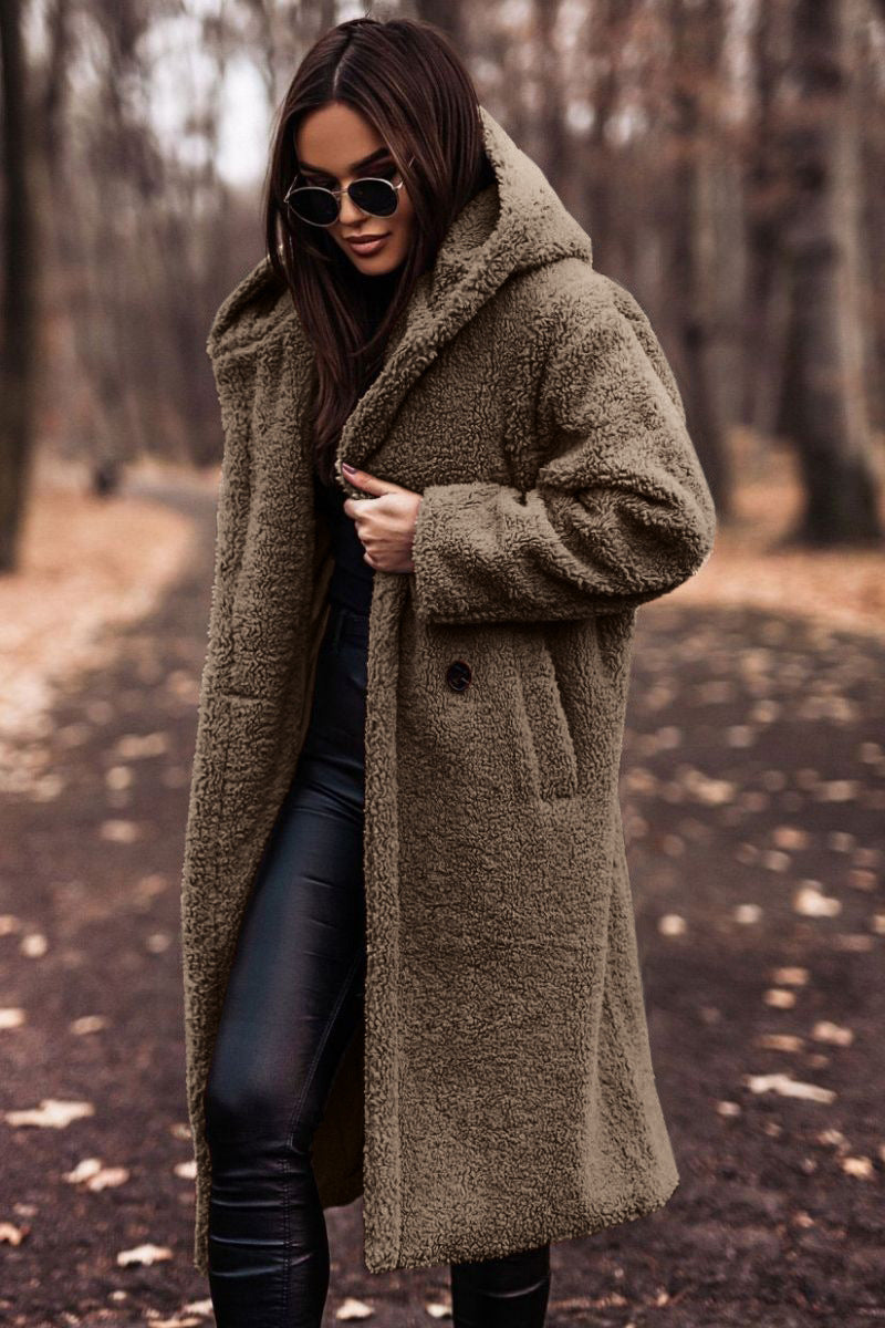 Franzine | Fleece Daunenjacke Beige – 2689 | FormaLuxe