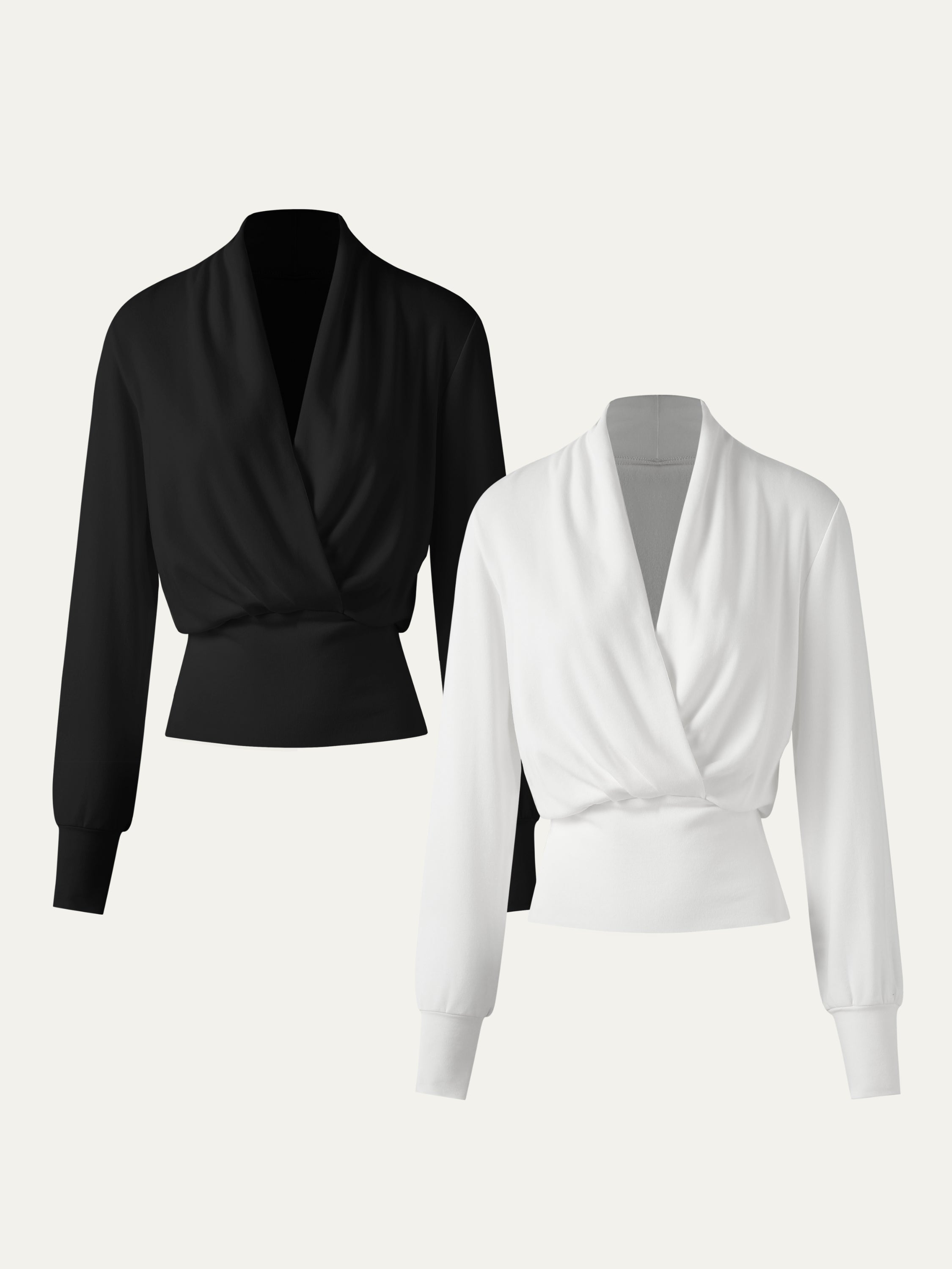 Top enveloppant rentrable Eco-Mousse®2.0 White – Femmes > Hauts > Chemises&Hauts | FormaLuxe