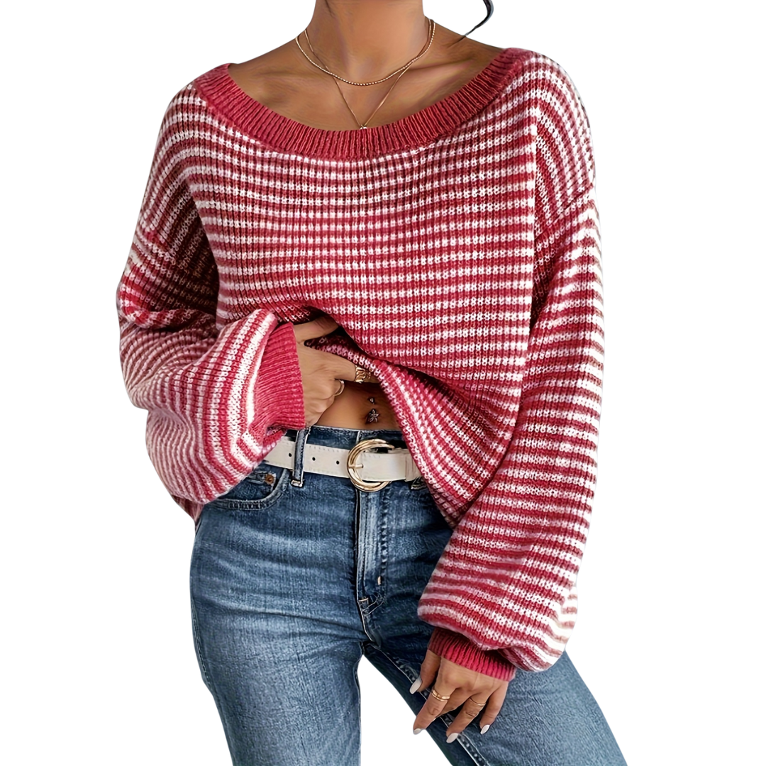 Loretta | Sweater Red | FormaLuxe