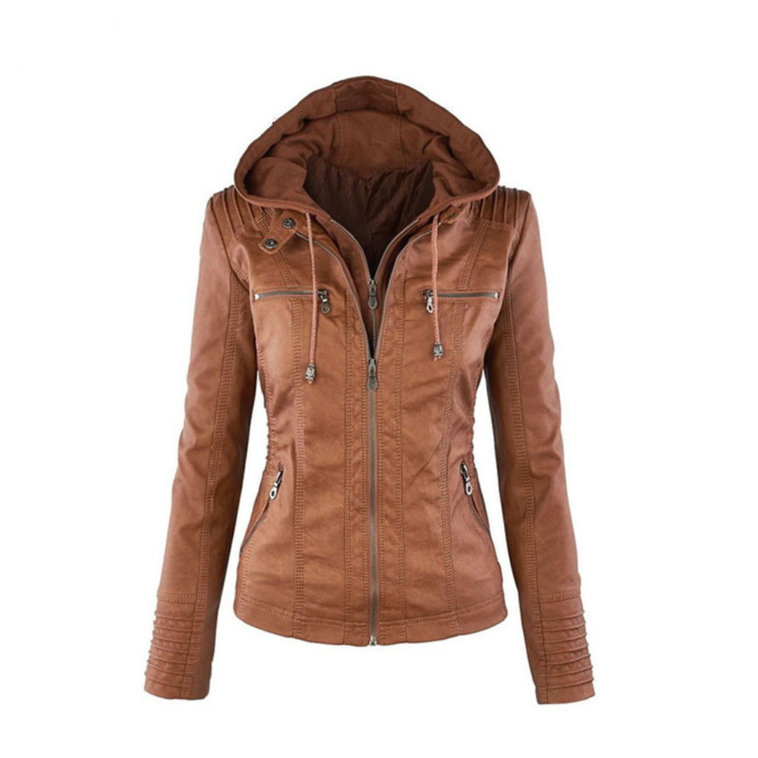 Leyla | Winter Jacket Khaki | FormaLuxe