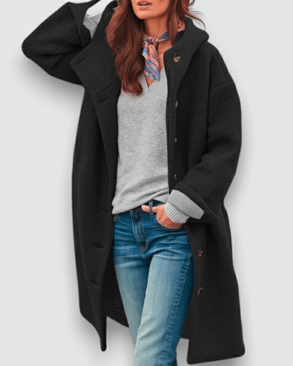 Eleonora Jacke | Weich, elegant und versandkostenfrei Dunkelgrün | FormaLuxe