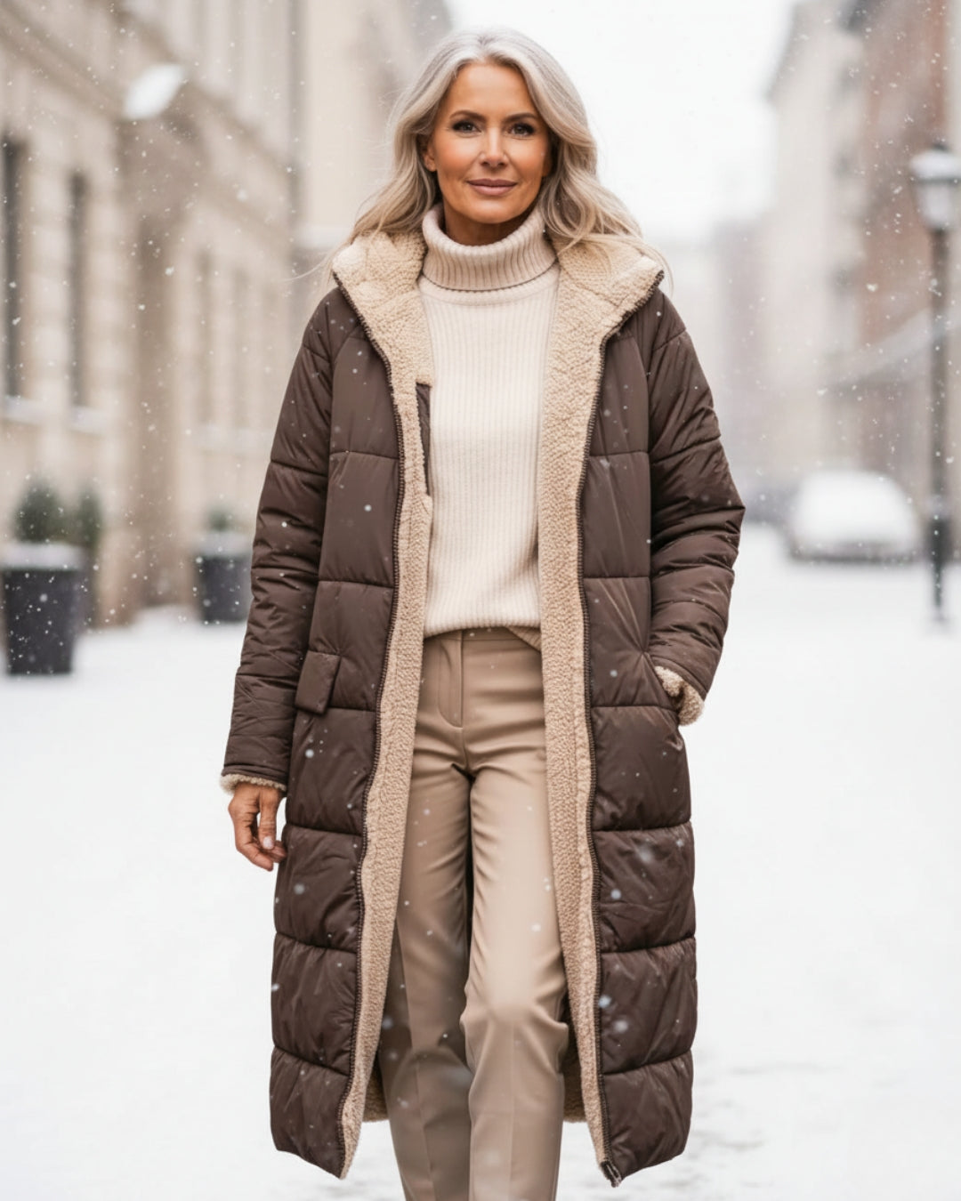 Sherpa Winter Coat Brown (Almost sold out!) | FormaLuxe