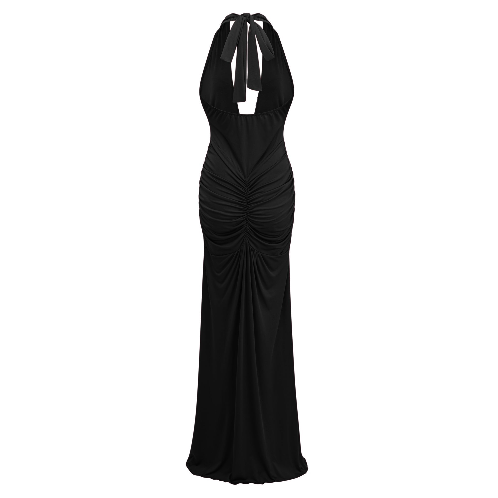 Aiglantine Maxikleid Bordeauxrot | FormaLuxe