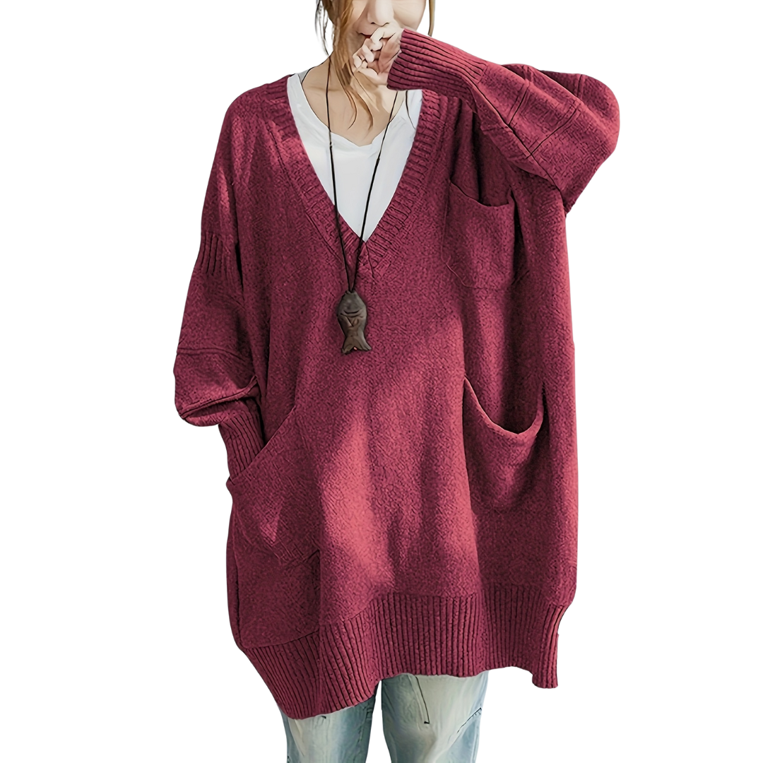 Maureen | Sweater Red | FormaLuxe
