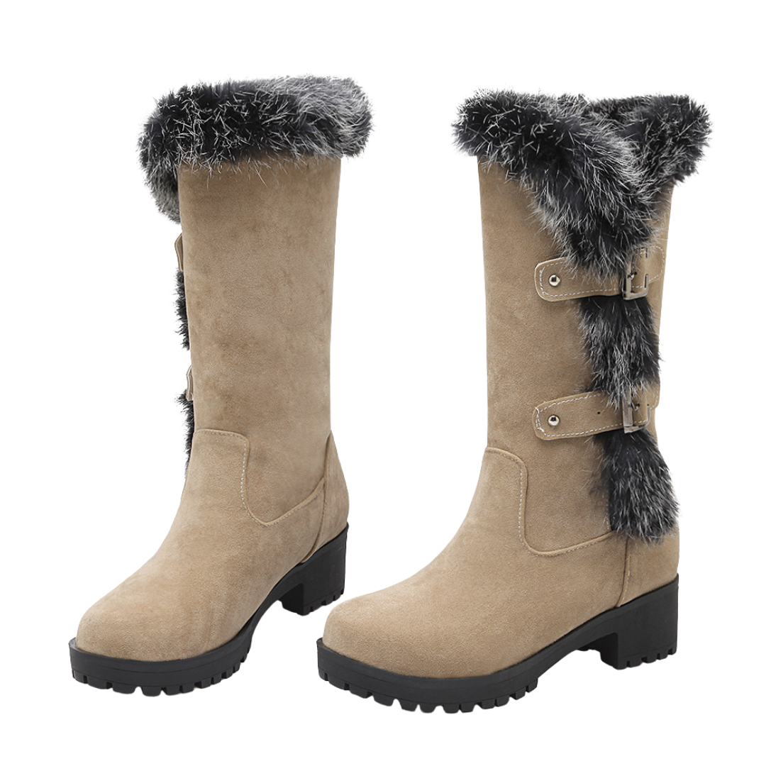 Taliyah | Winter Boots Beige | FormaLuxe