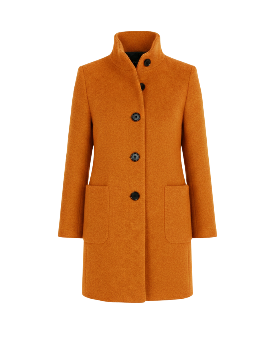 Harper Women’s Cold-Weather Blend Coat Blue (Almost sold out) | FormaLuxe