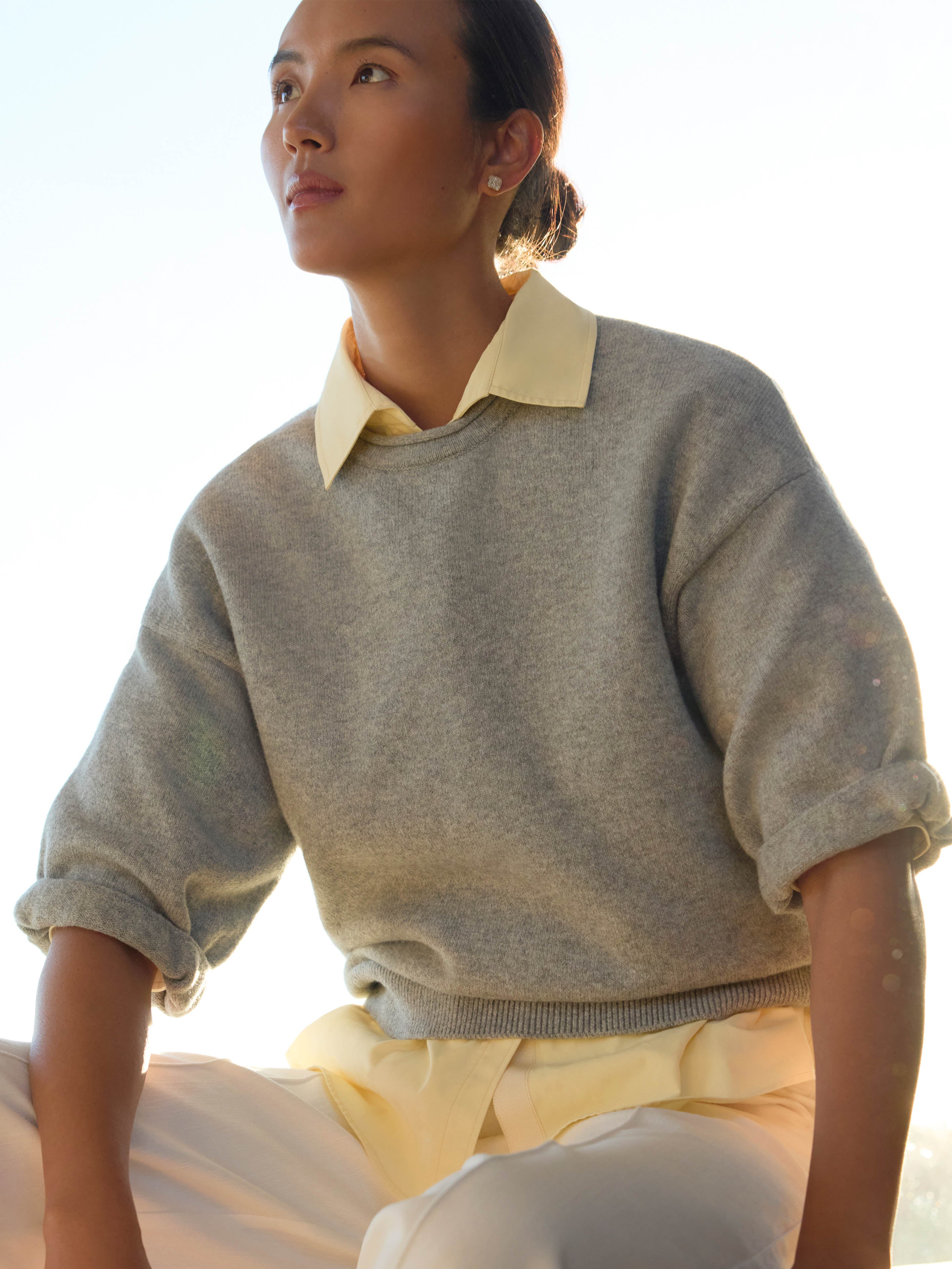 The Olive Sweatshirt – Tops | FormaLuxe